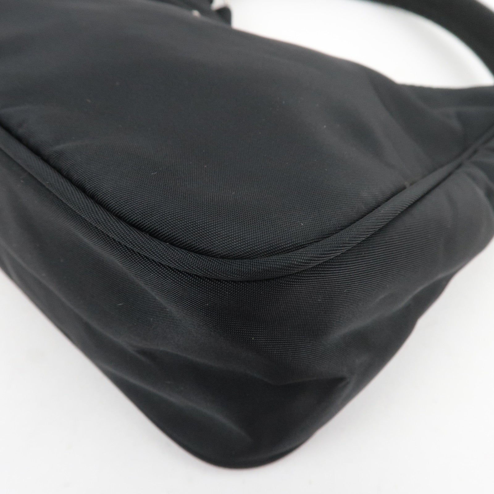PRADA Nylon Small Handbag Black