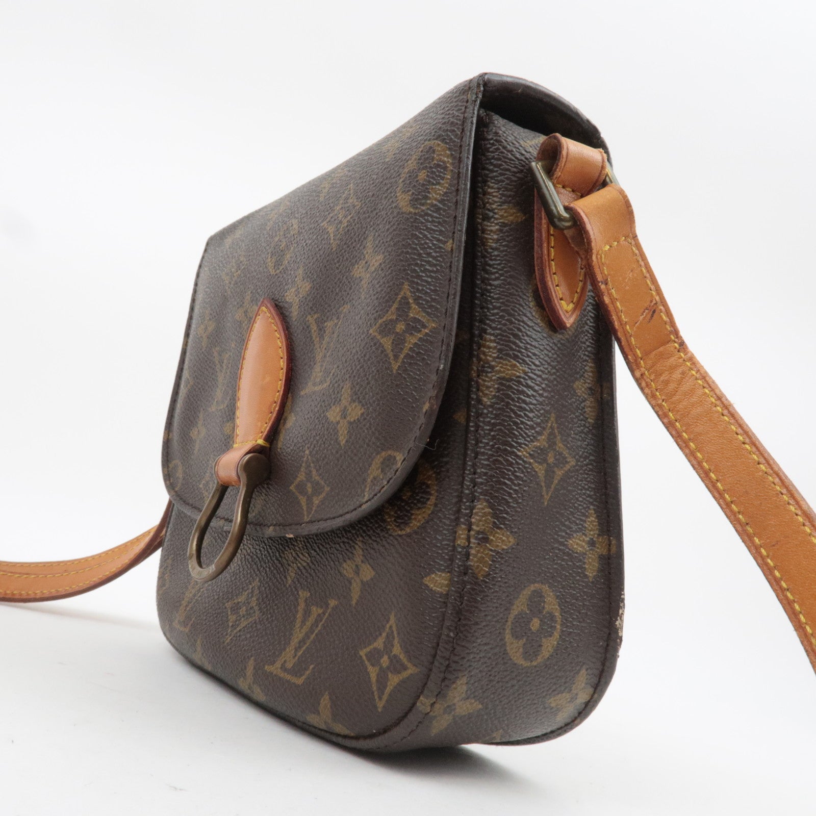 Louis Vuitton Monogram Saint Cloud PM Shoulder Bag M51244