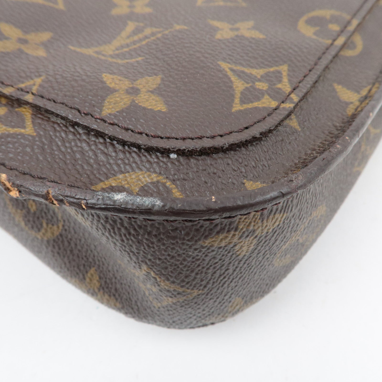 Louis Vuitton Monogram Saint Cloud PM Shoulder Bag M51244