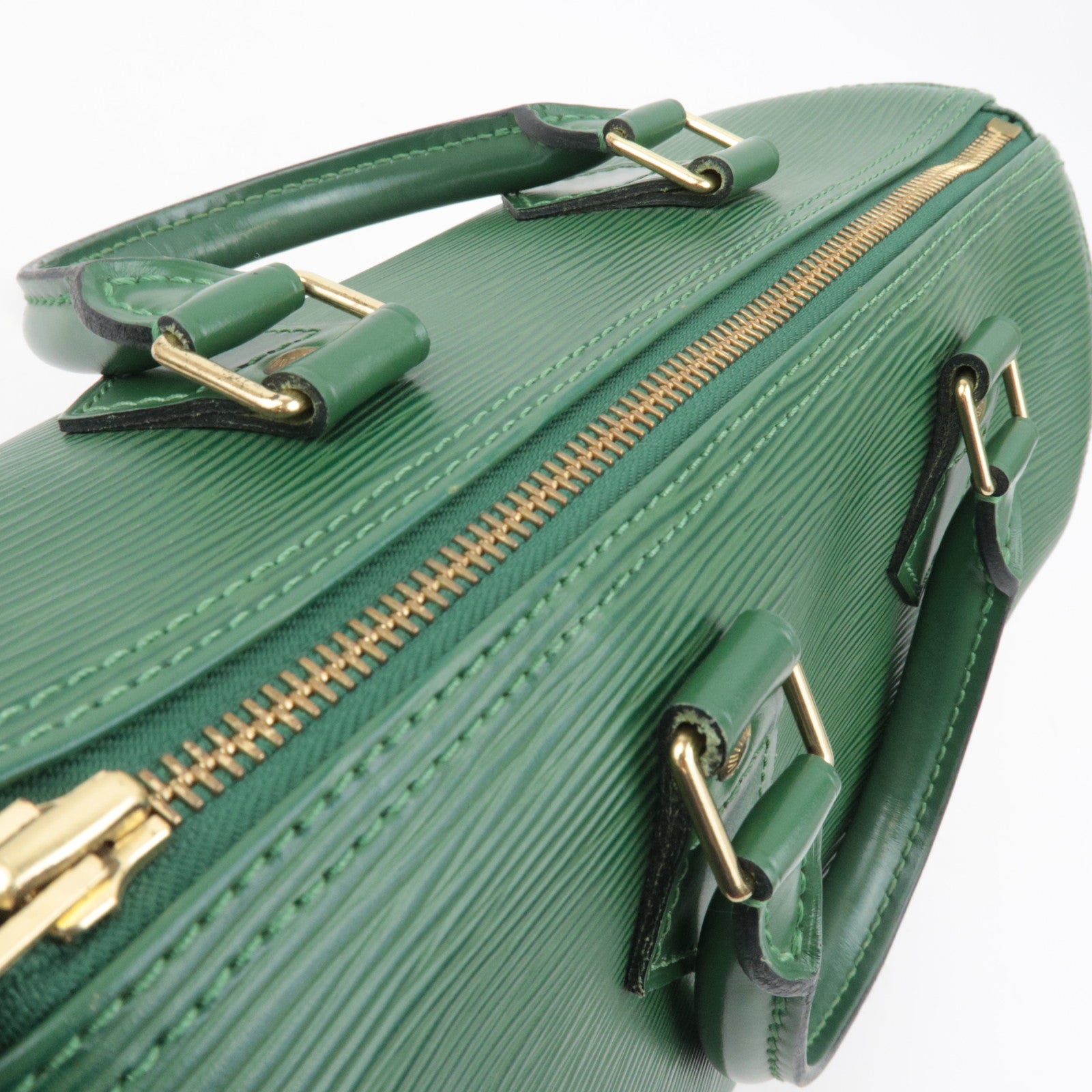 Louis Vuitton Epi Speedy 25 Handbag Borneo Green M43014