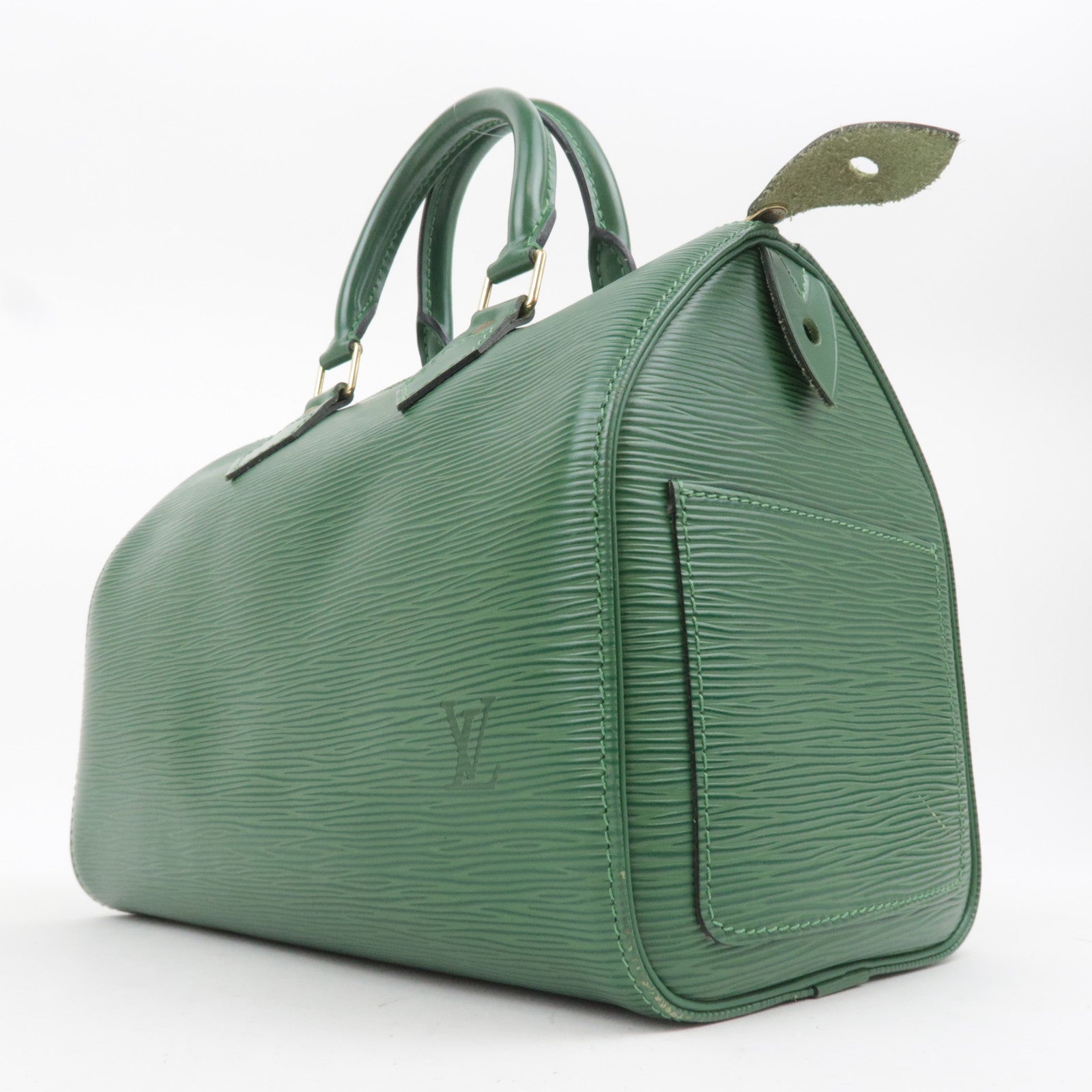 Louis Vuitton Epi Speedy 25 Handbag Borneo Green M43014
