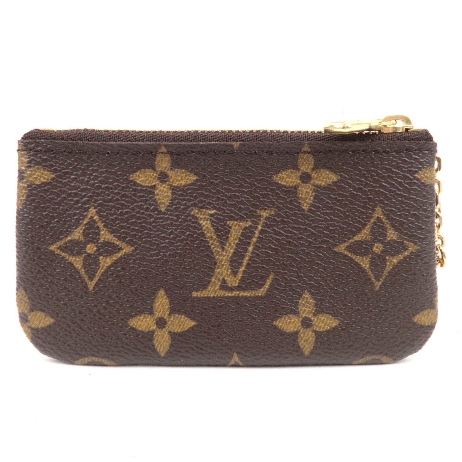 Louis Vuitton Monogram Pochette Cles Coin Case M62650
