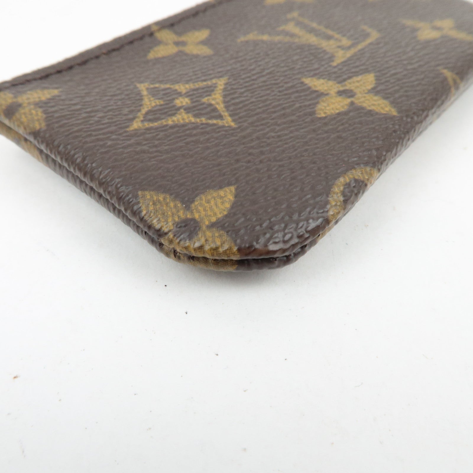 Louis Vuitton Monogram Pochette Cles Coin Case M62650