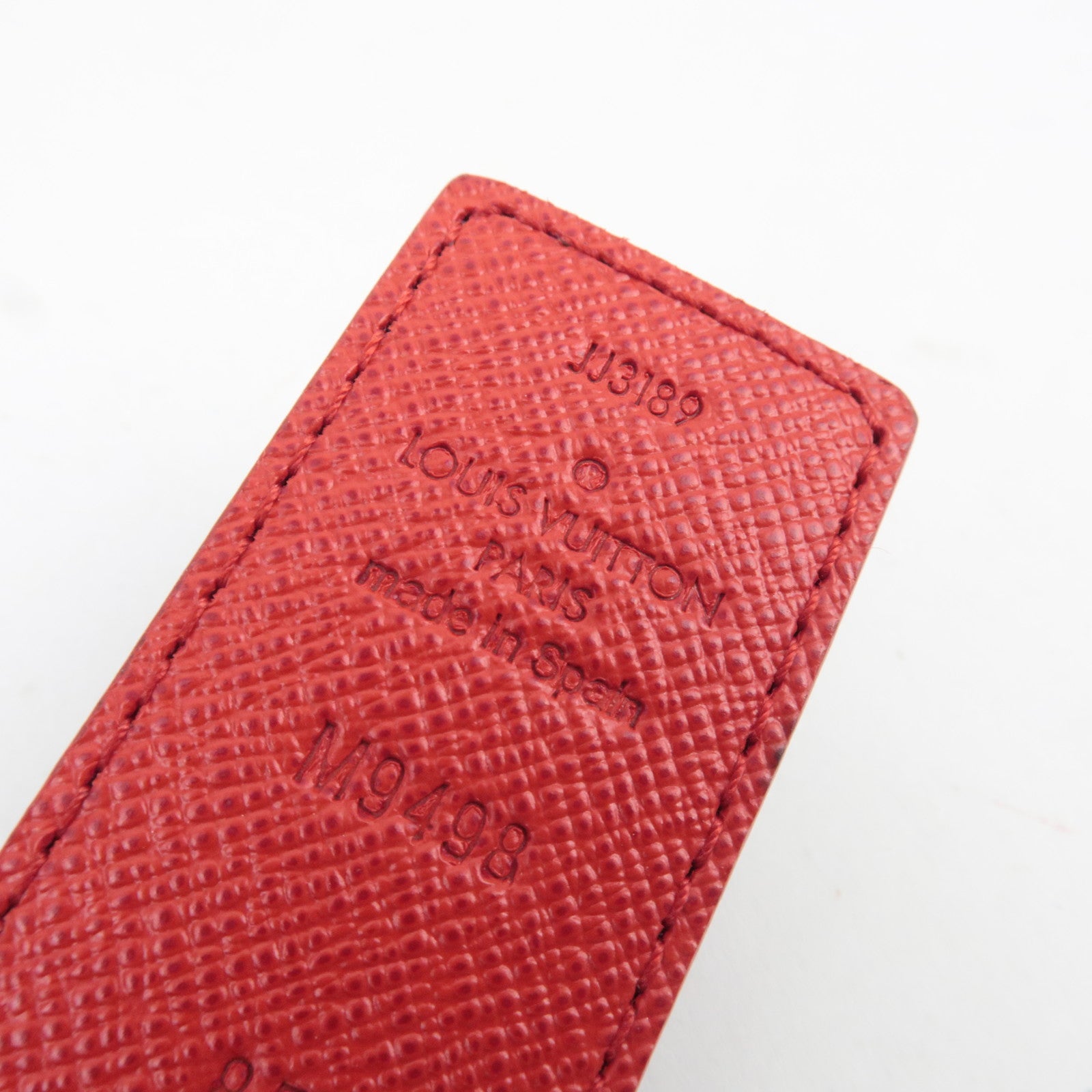 Louis Vuitton Monogram Ceinture LV Initial Reversible Belt 85/34 Rouge M9498