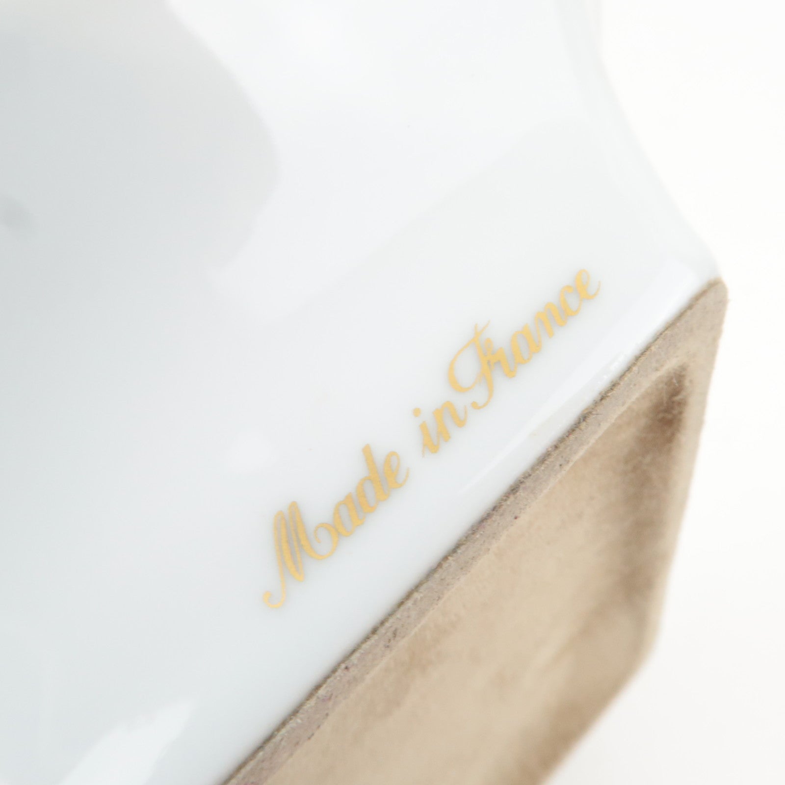 HERMES Porcelain Ashtray "Roman Horsemen" Beige