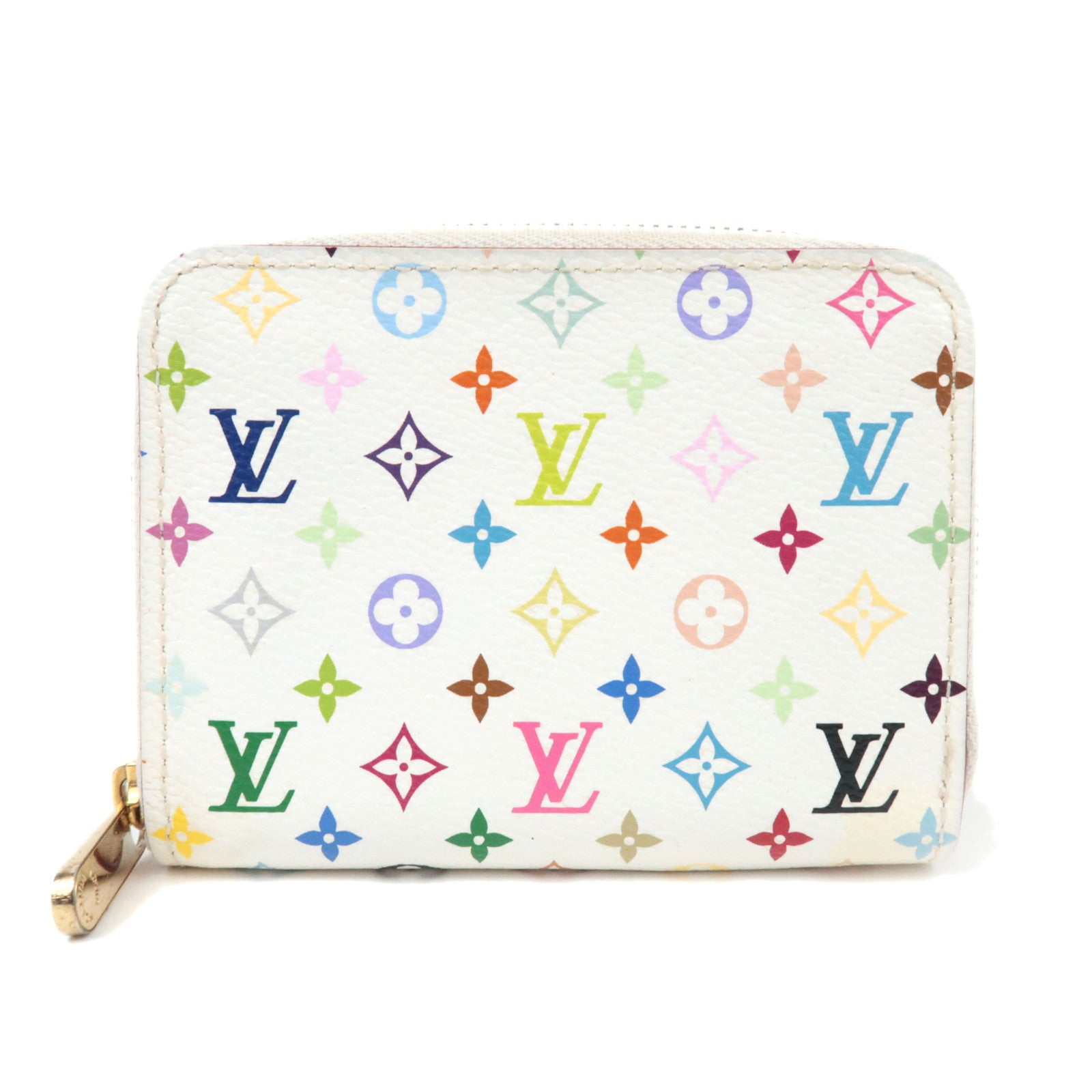 Louis Vuitton Monogram Multicolor Zippy Coin Purse Blanc M9374188583