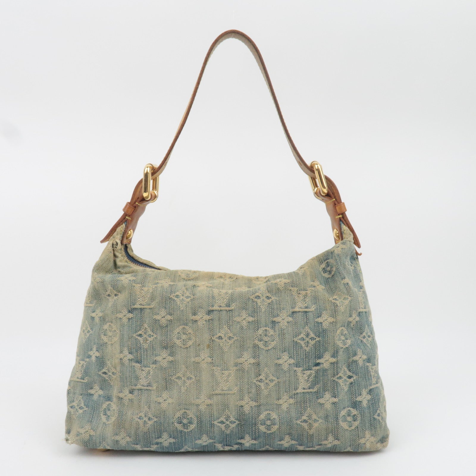 Louis Vuitton Monogram Denim Baggy PM Shoulder Bag M95049