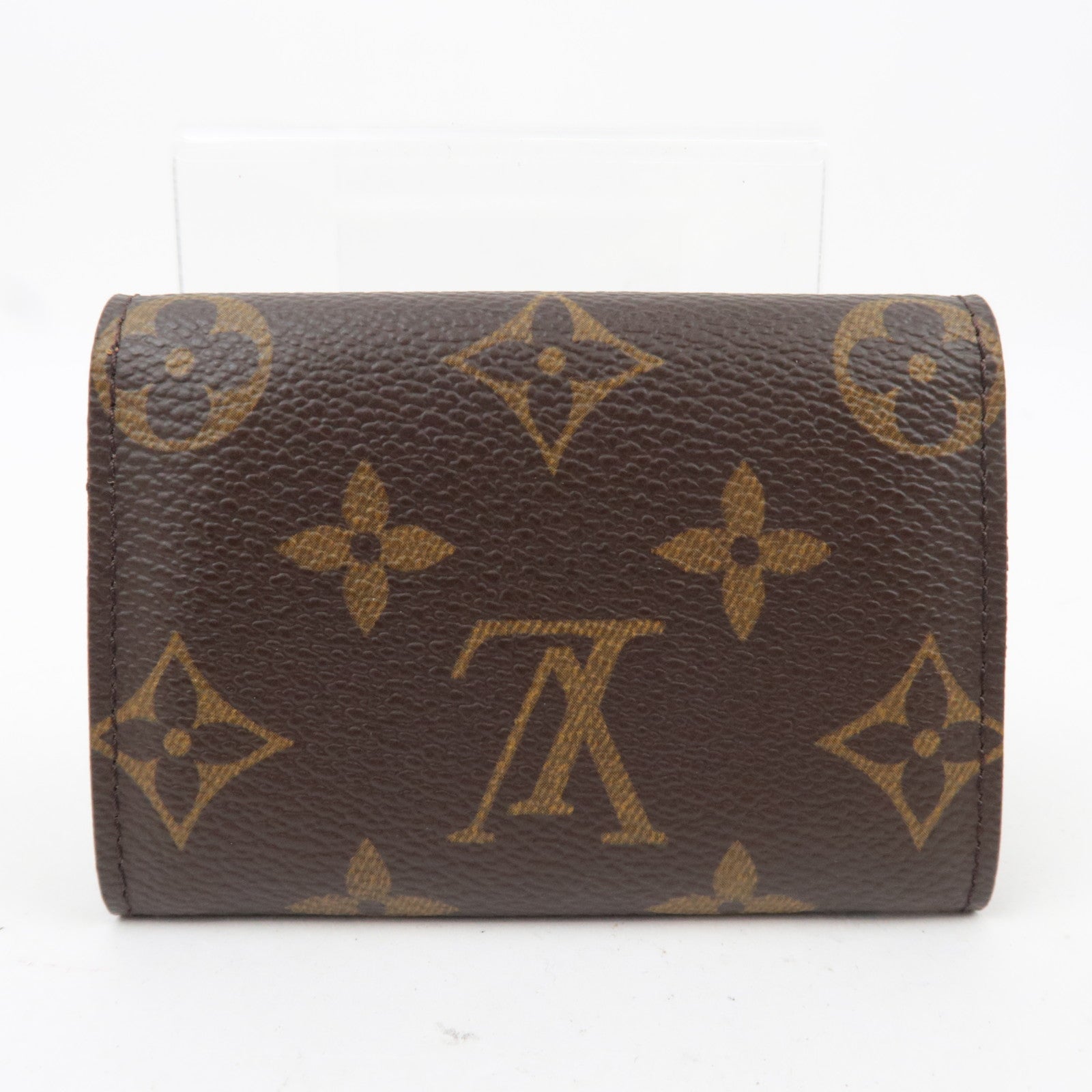 Louis Vuitton Monogram Porte Monnaie Plat Coin Purse M61930