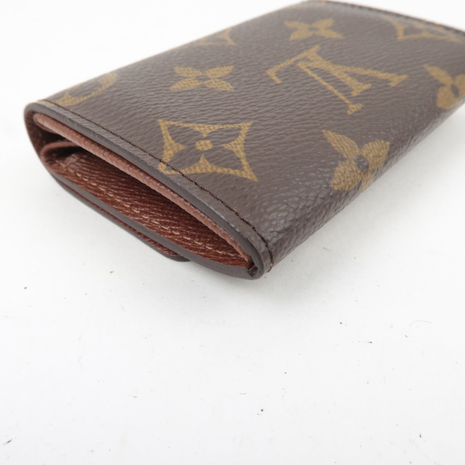 Louis Vuitton Monogram Porte Monnaie Plat Coin Purse M61930