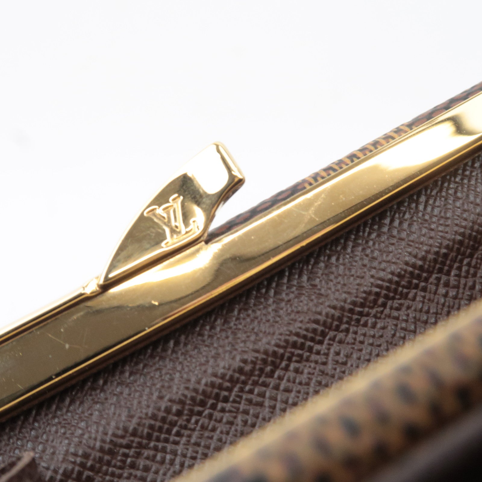 Louis Vuitton Damier Porte Monnaie Viennois Wallet N61664