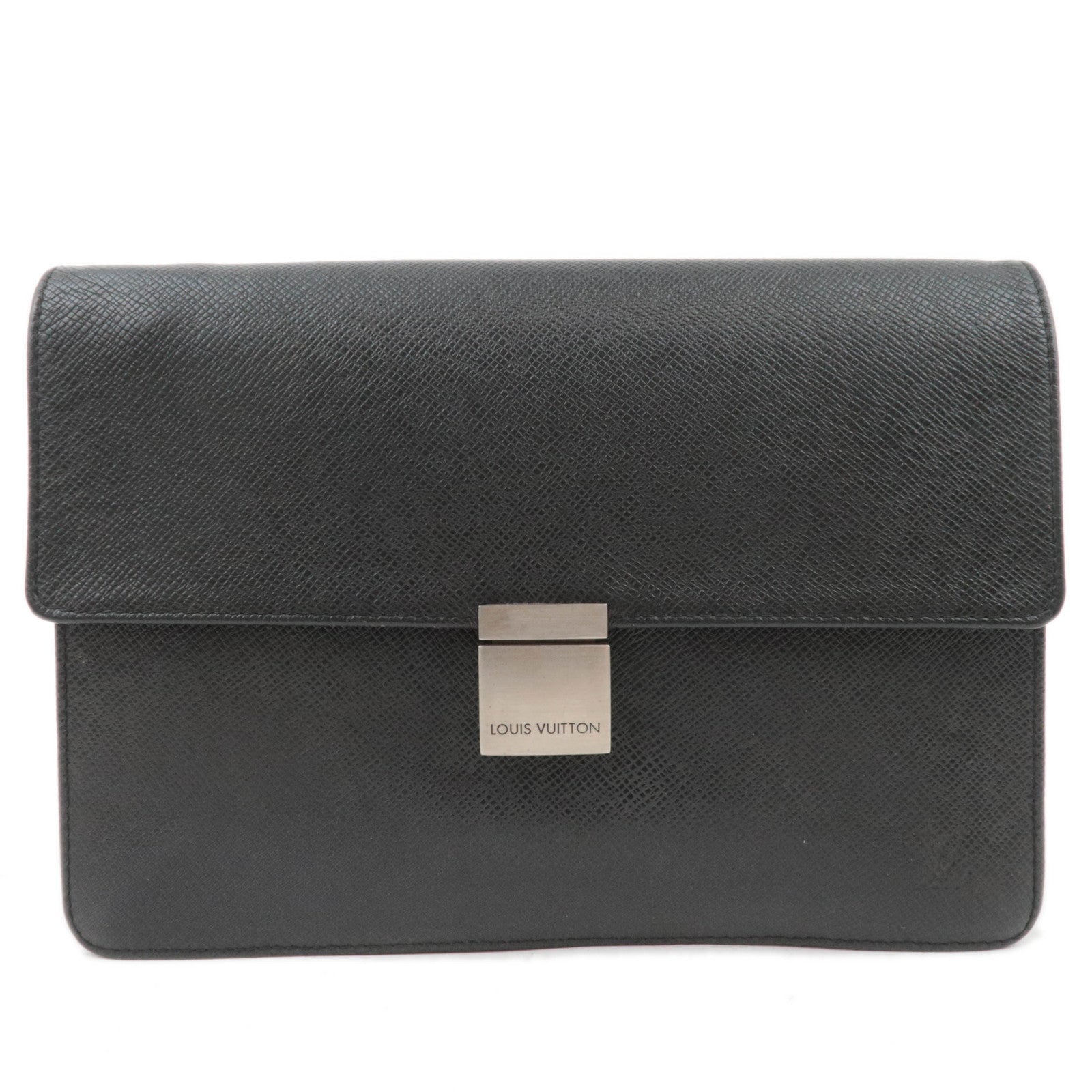 Louis Vuitton Taiga Selenga Clutch Bag Ardoise M3078288668