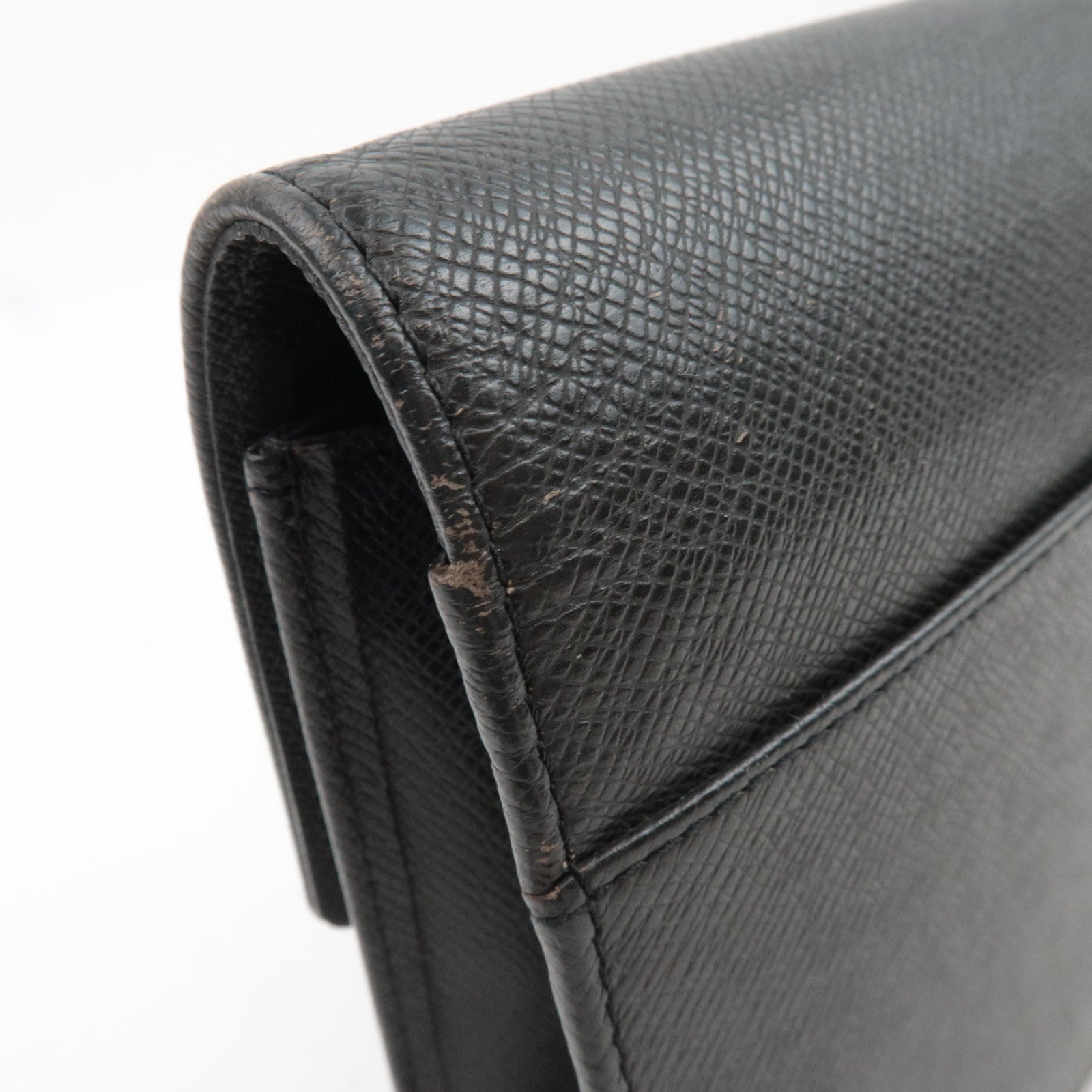 Louis Vuitton Taiga Selenga Clutch Bag Ardoise M30782