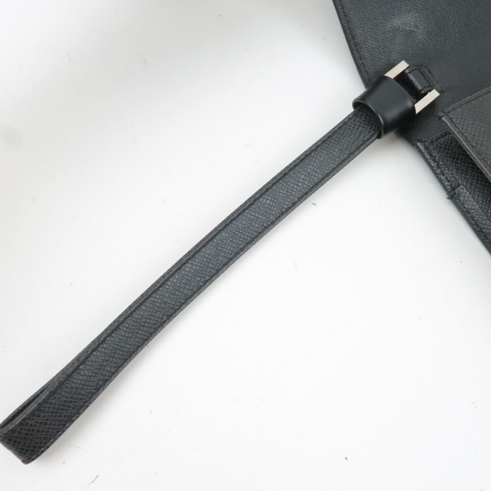 Louis Vuitton Taiga Selenga Clutch Bag Ardoise M30782