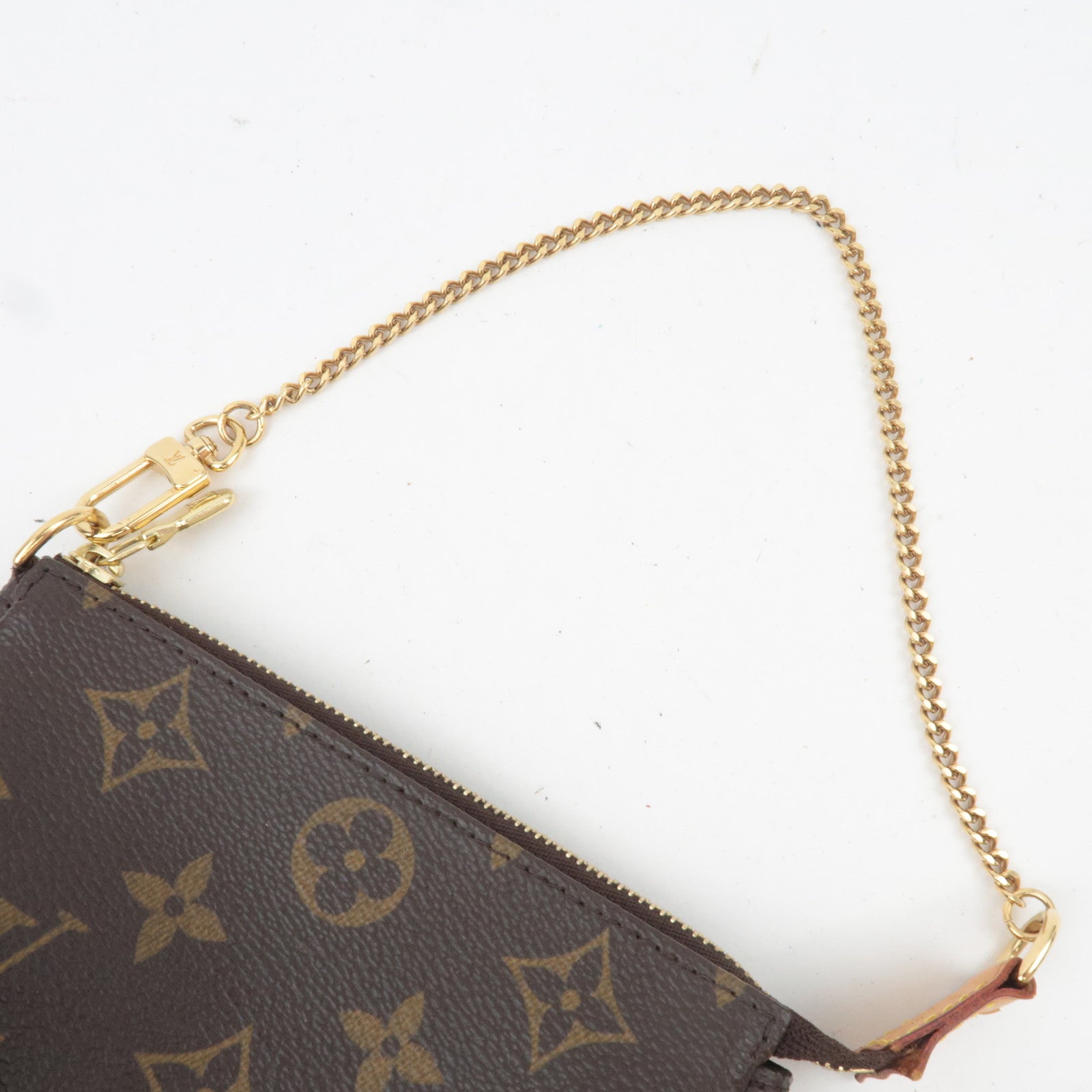 Louis Vuitton Monogram Mini Pochette Accessoires Mini Bag M58009