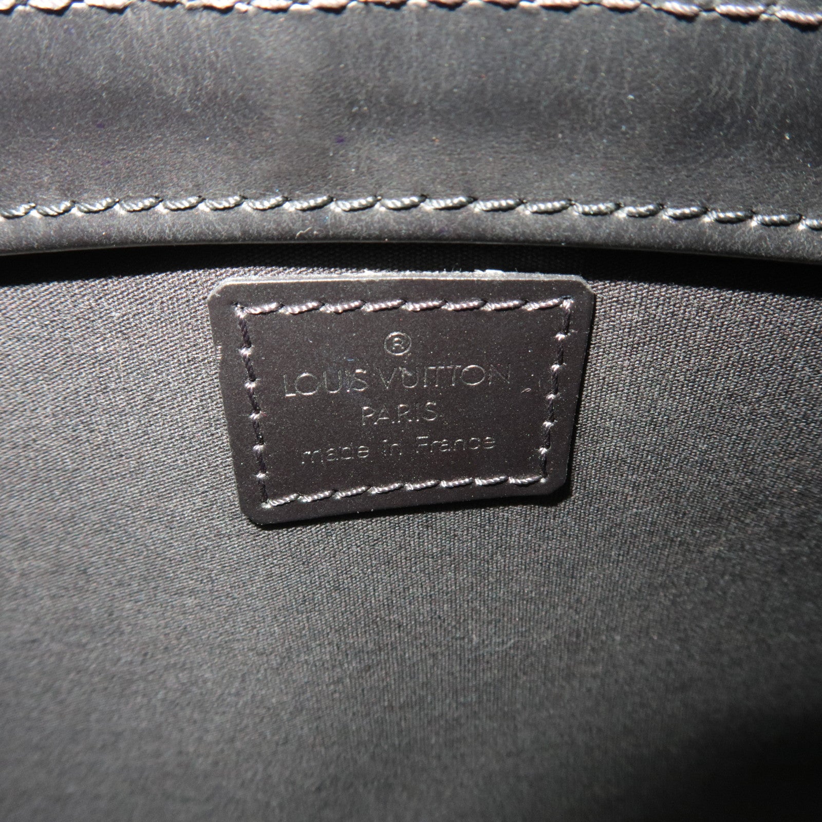 Louis Vuitton Monogram Matte Fowler Handbag Noir M55142
