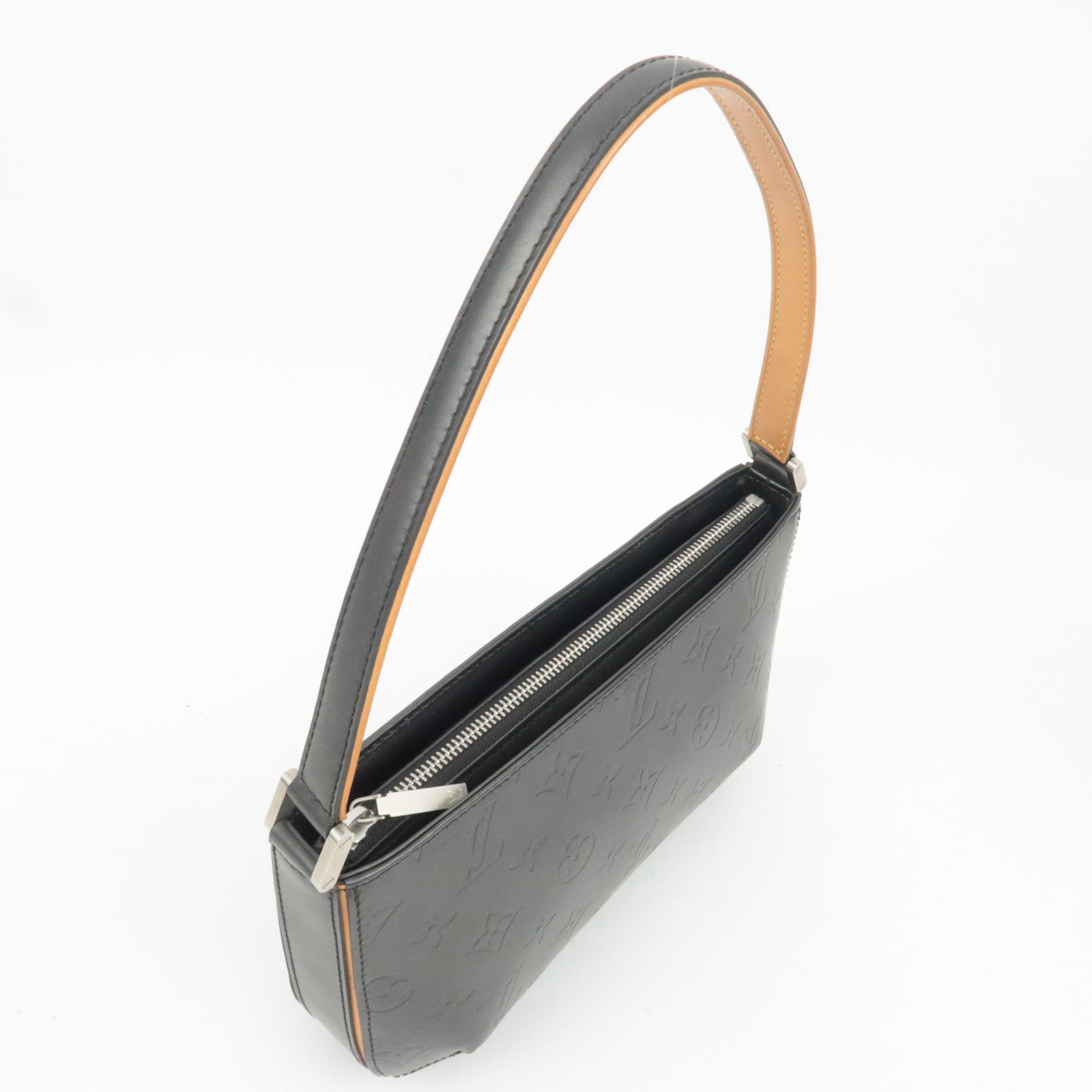 Louis Vuitton Monogram Matte Fowler Handbag Noir M55142