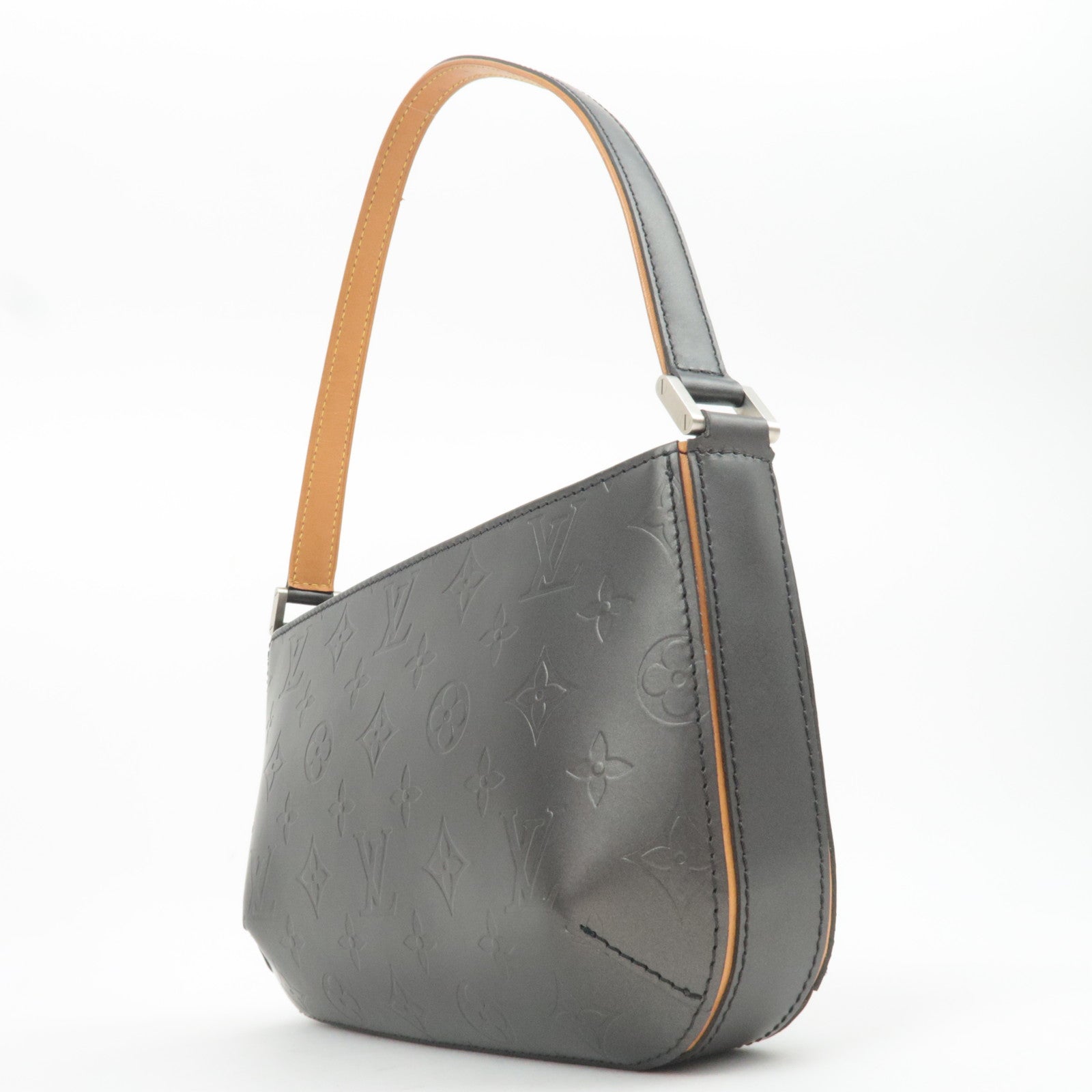 Louis Vuitton Monogram Matte Fowler Handbag Noir M55142