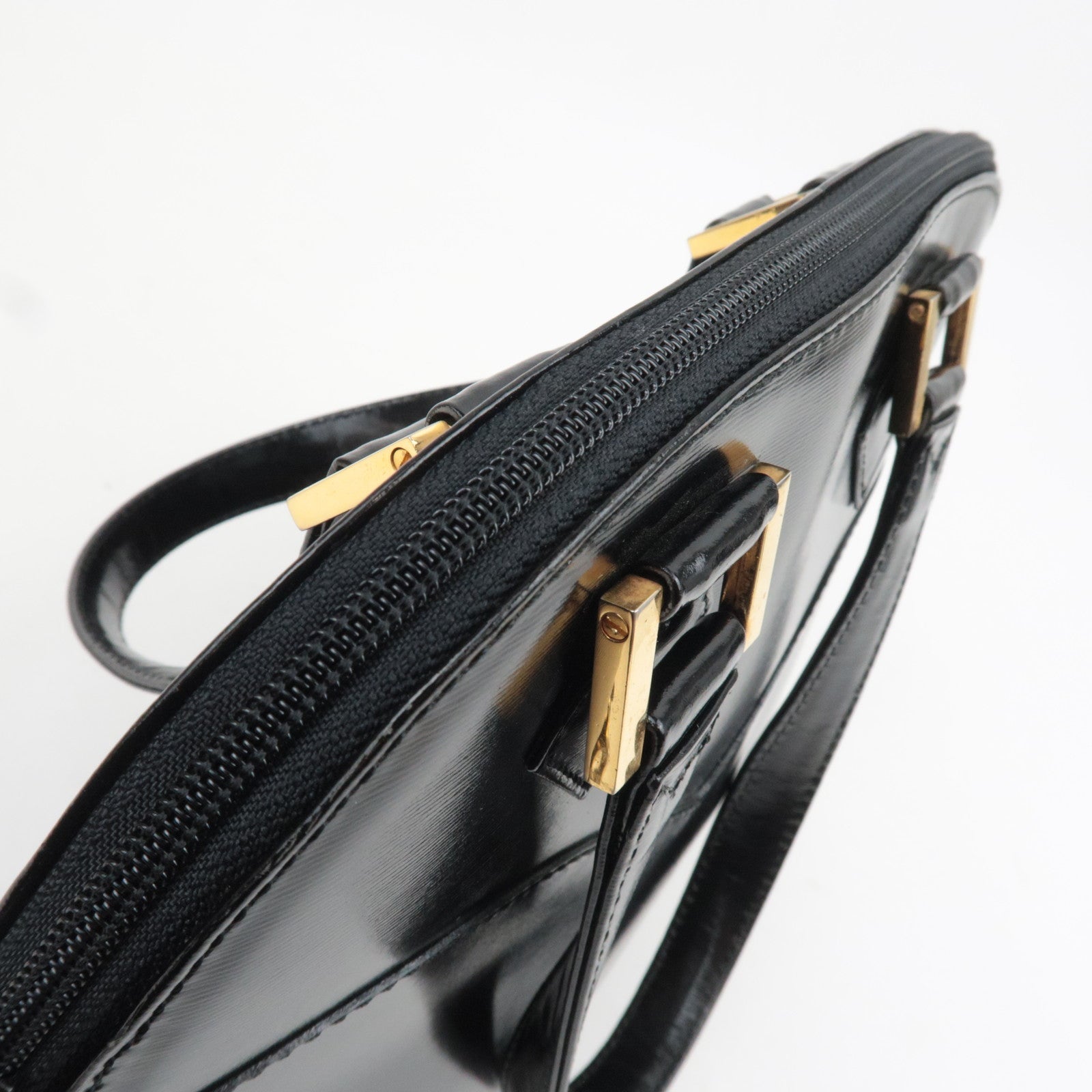 SAINT LAURENT YSL Leather Handbag Black