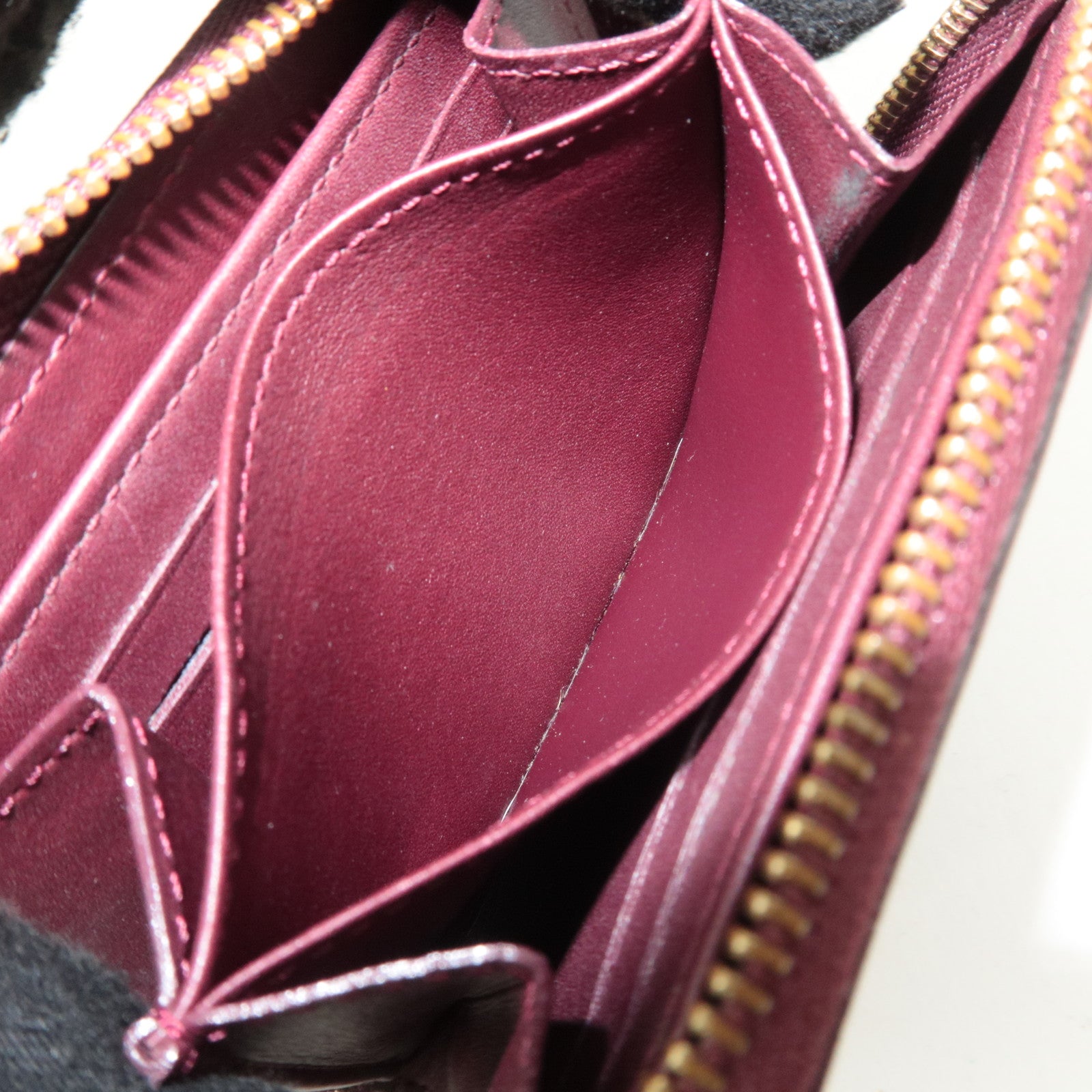 Louis Vuitton Monogram Vernis Zippy Coin Purse Rouge Fauviste M91534