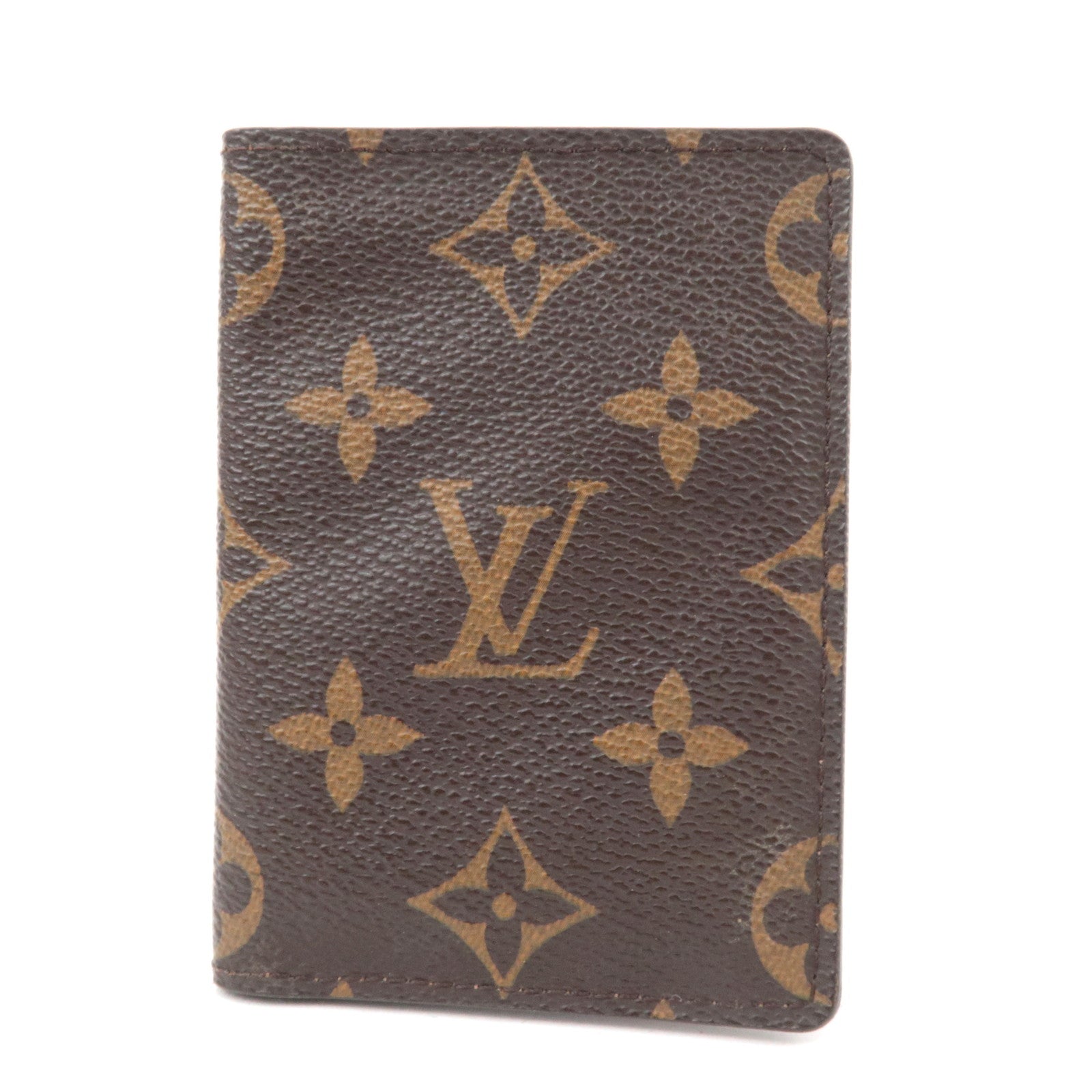 Louis Vuitton Monogram Porte Carte Pass Vertical Card Case M6654188829