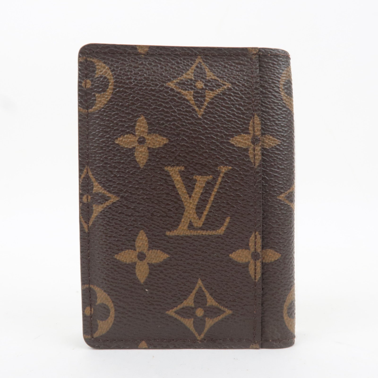 Louis Vuitton Monogram Porte Carte Pass Vertical Card Case M66541