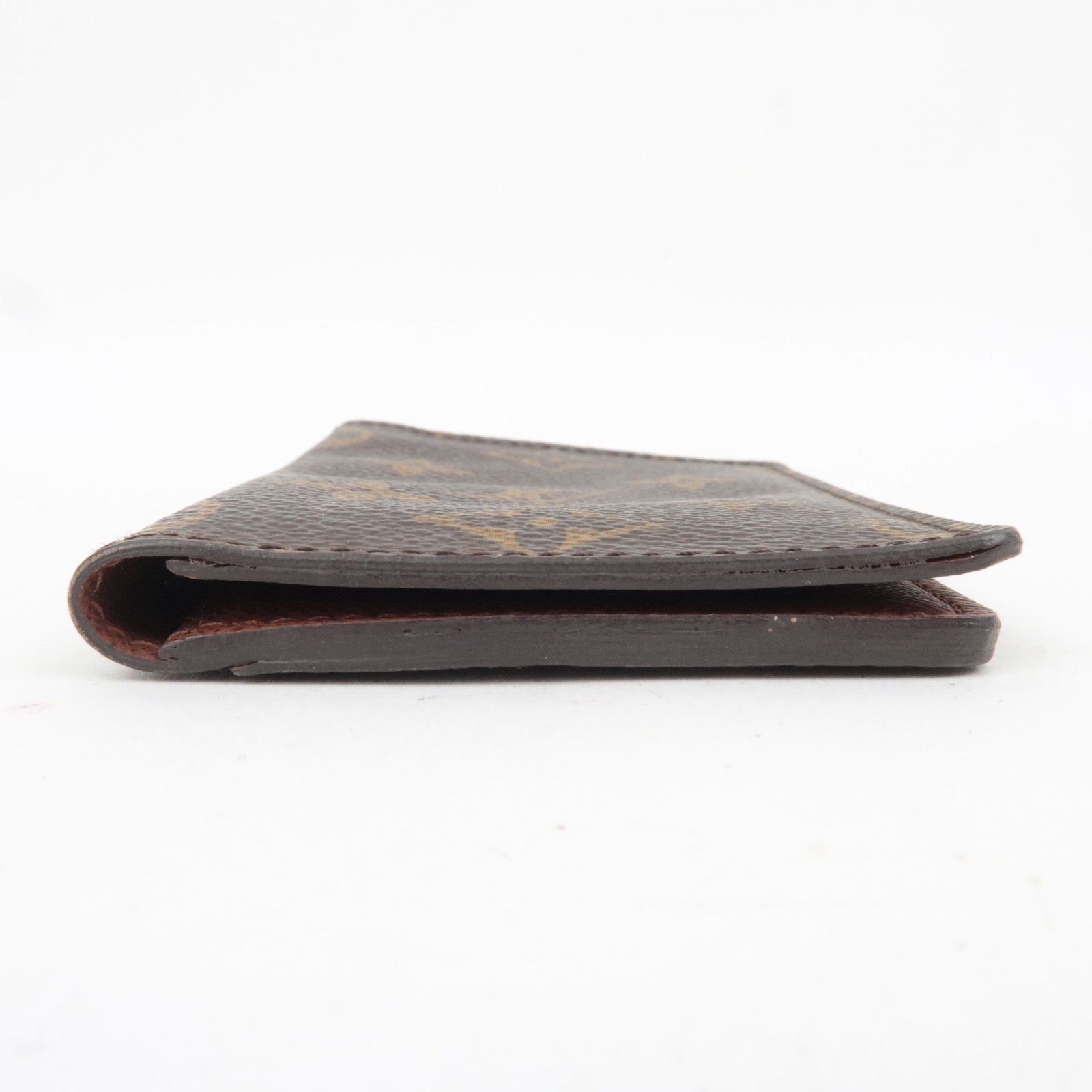 Louis Vuitton Monogram Porte Carte Pass Vertical Card Case M66541