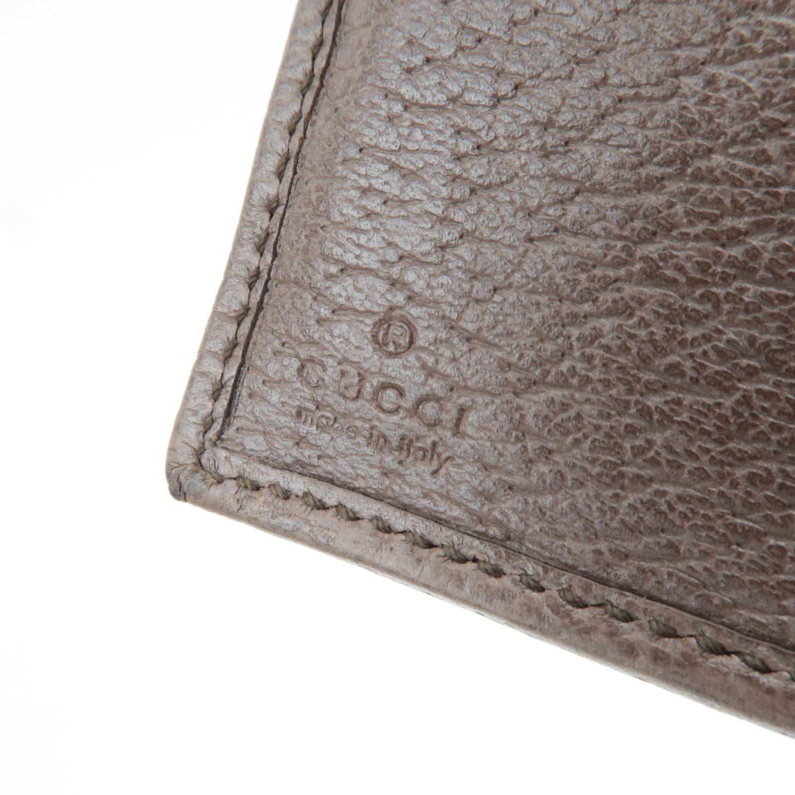 GUCCI Ophidia Sherry GG Supreme Wallet Beige 597609