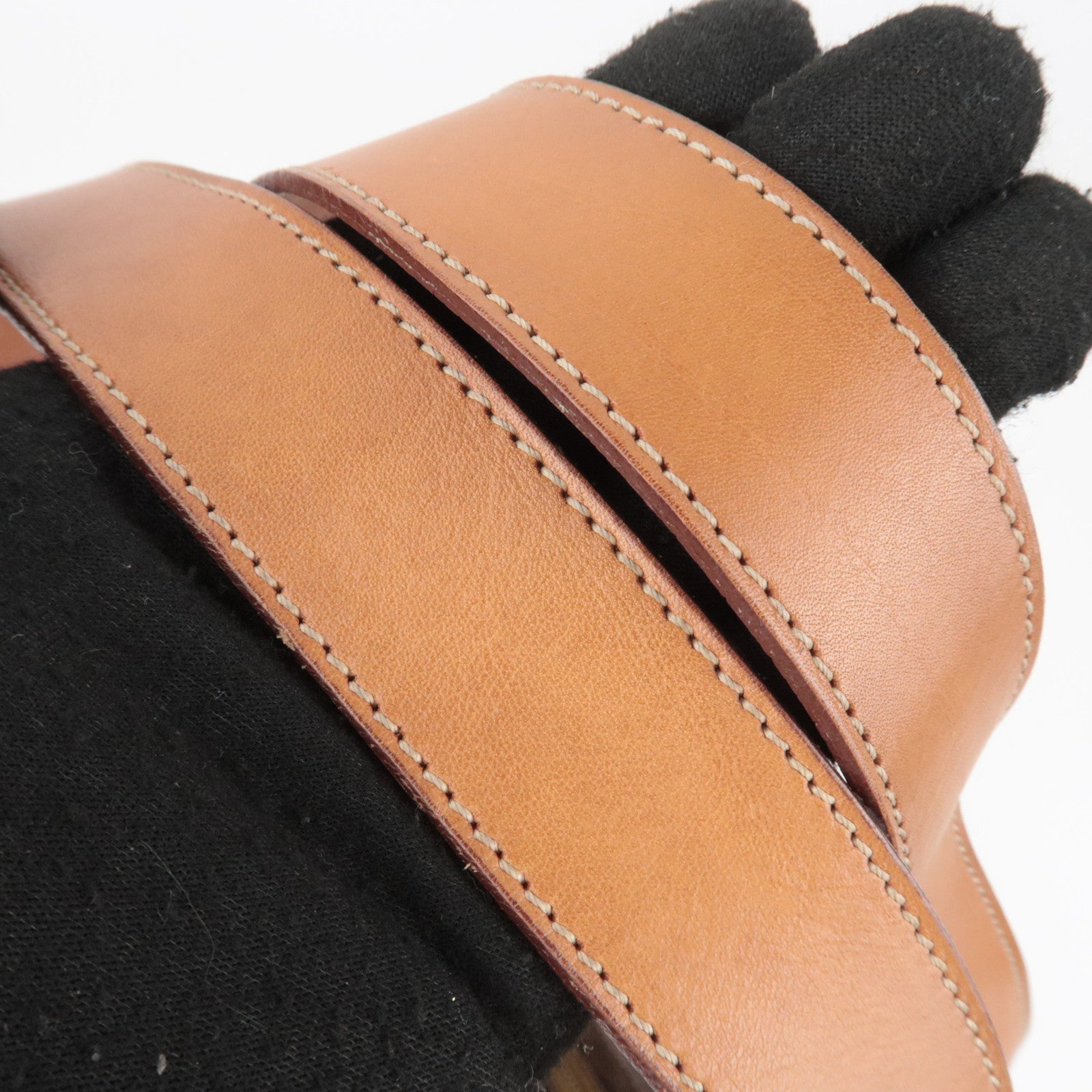 CELINE Macadam PVC Leather Tote Bag Brown