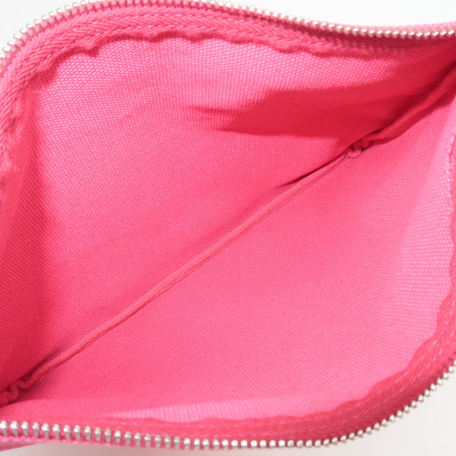 PRADA Canapa Canvas Tote Bag Pink 1BG163
