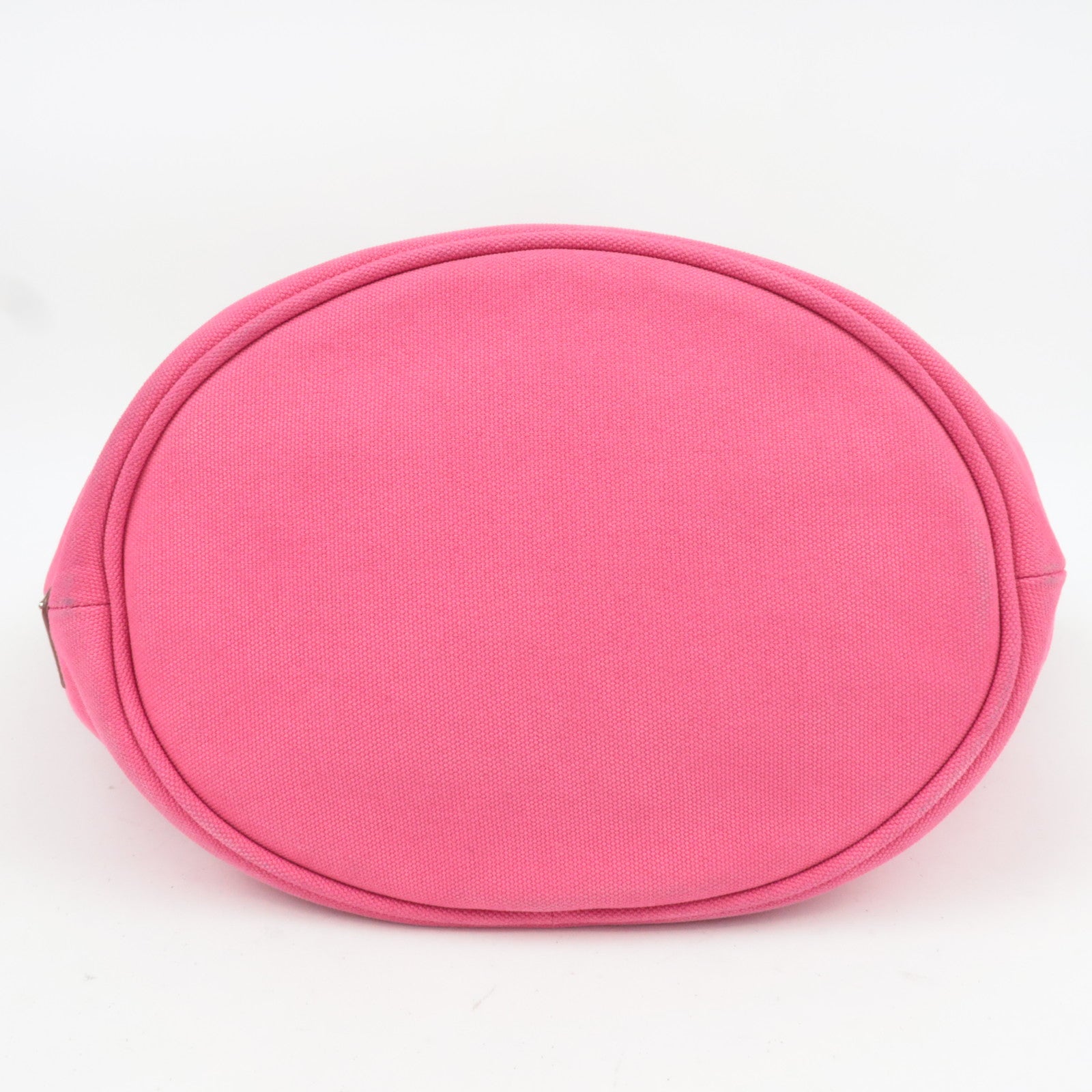 PRADA Canapa Canvas Tote Bag Pink 1BG163