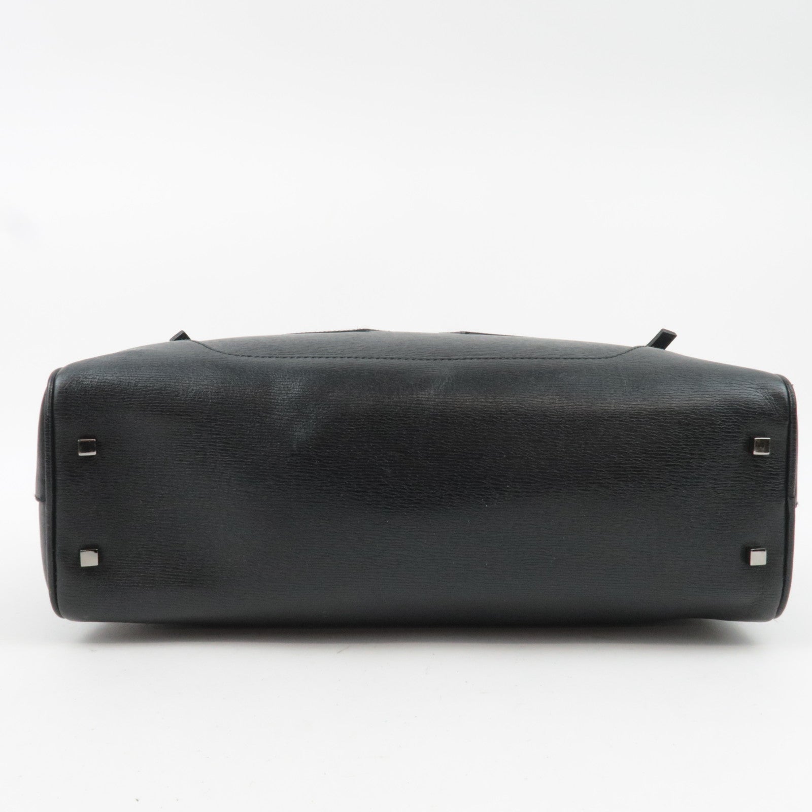 GUCCI Leather Shoulder Bag Black 002.1115