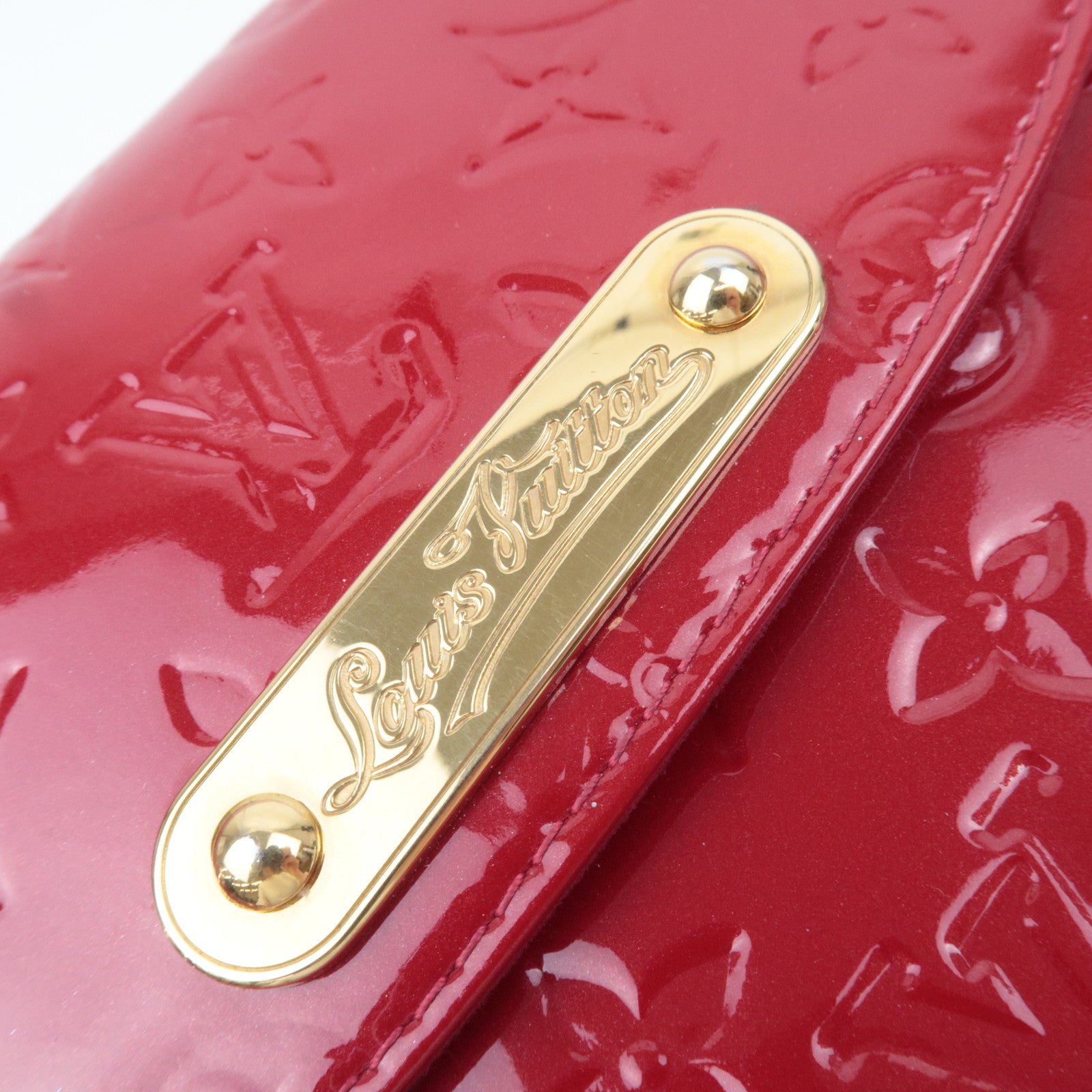 Louis Vuitton Monogram Vernis Rodeo Drive Shoulder Bag Pomme D'Amour M93599