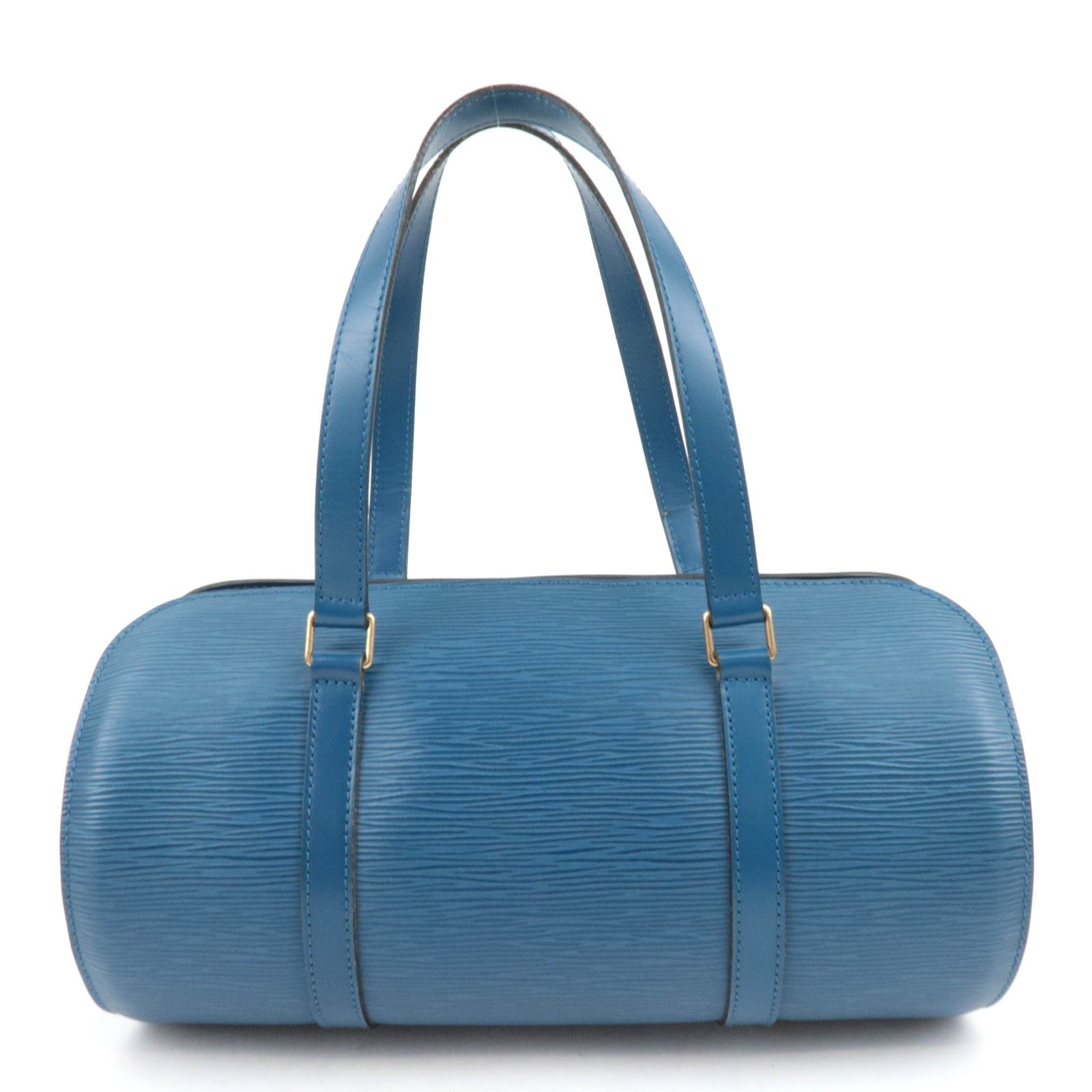 Louis Vuitton Epi Soufflot Shoulder Bag Toledo Blue M52225