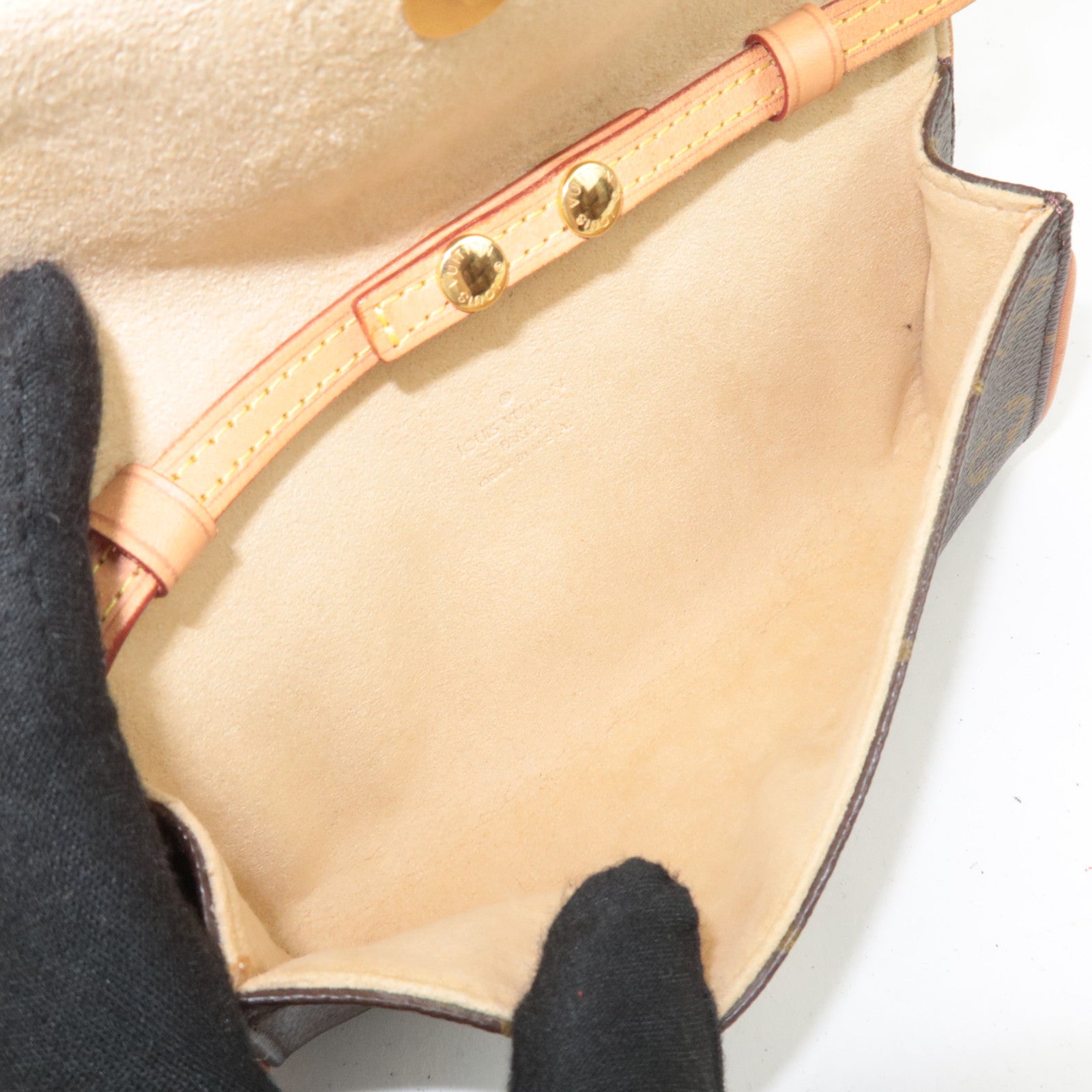 Louis Vuitton Monogram Pochette Twin PM Shoulder Bag M51854