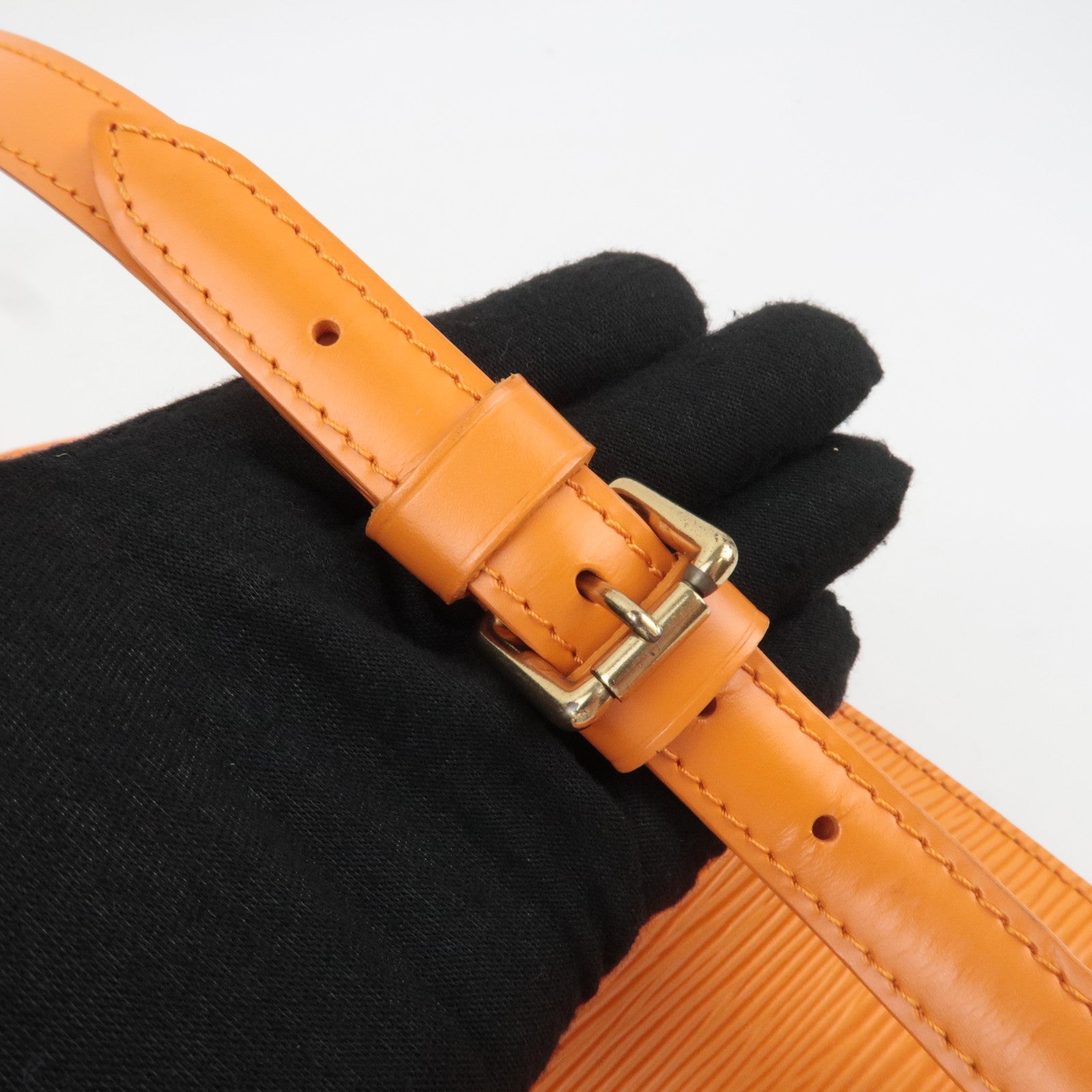 Louis Vuitton Epi Mabillon Backpack Mandarin M5223H