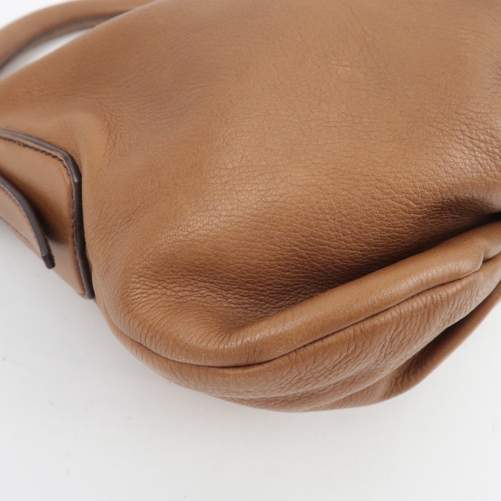 Jil Sander Leather Shoulder Bag Brown