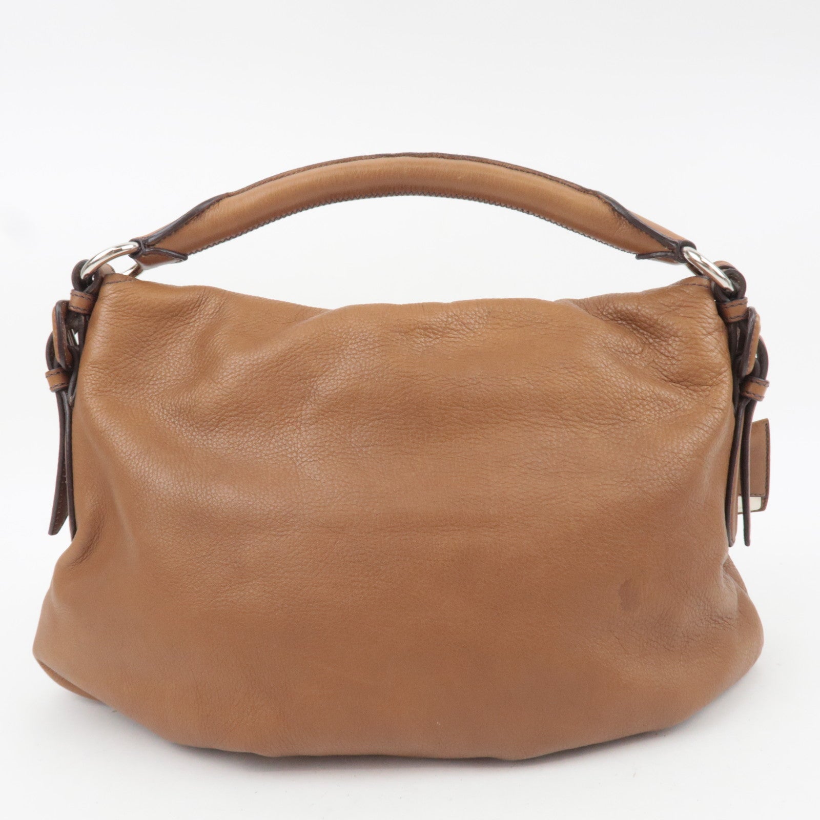 Jil Sander Leather Shoulder Bag Brown