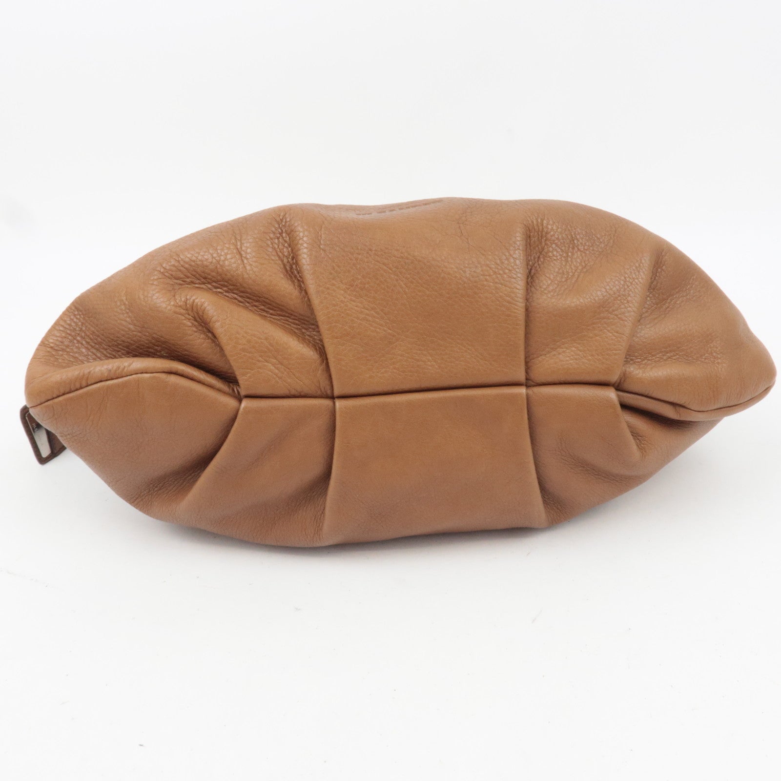 Jil Sander Leather Shoulder Bag Brown