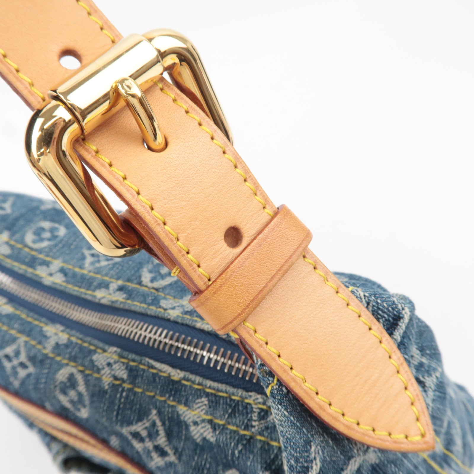 Louis Vuitton Monogram Denim Baggy PM Shoulder Bag M95049