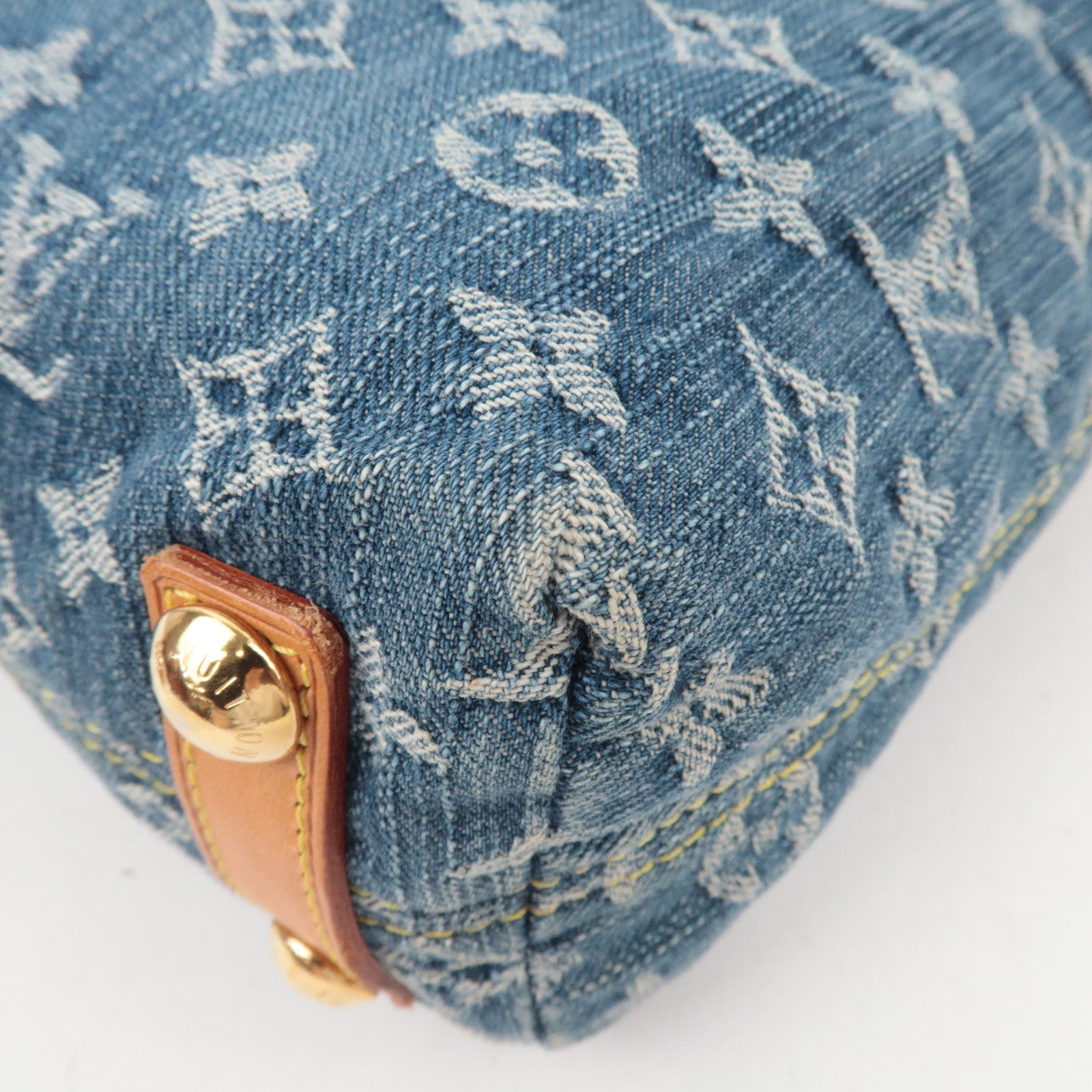 Louis Vuitton Monogram Denim Baggy PM Shoulder Bag M95049