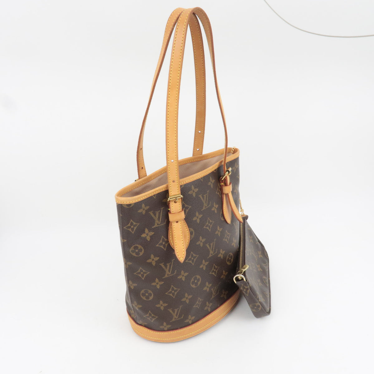 Louis Vuitton Monogram Bucket PM Shoulder Bag M42238