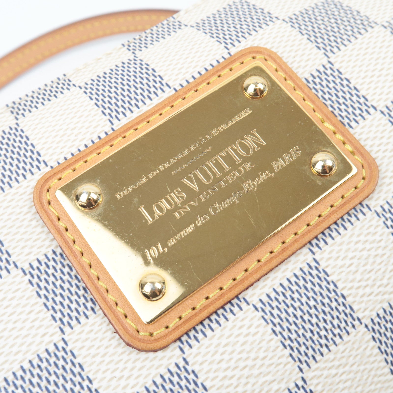 Louis Vuitton Damier Azur Eva Shoulder Bag N55214