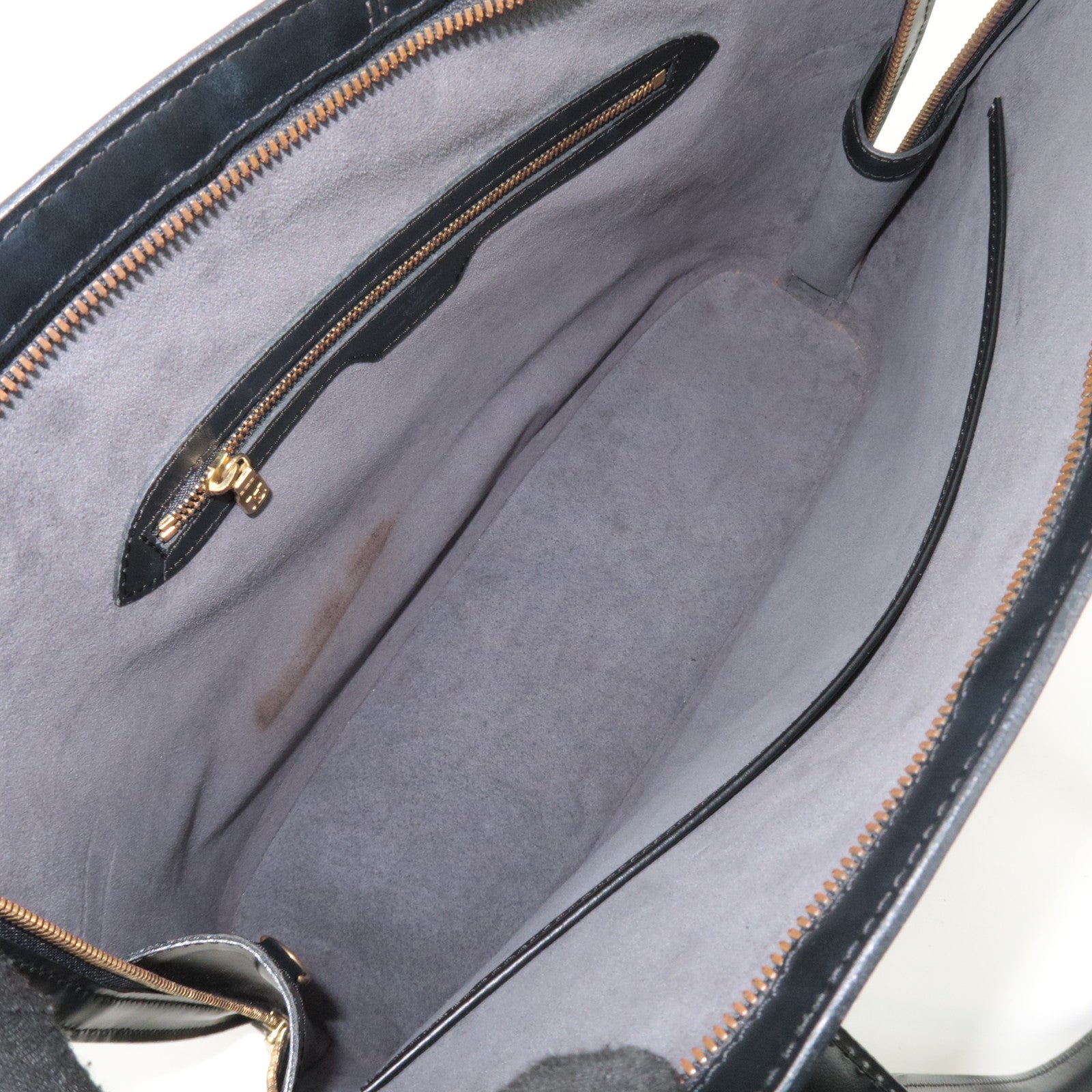 Louis Vuitton Epi Lussac Tote Bag Noir M52282