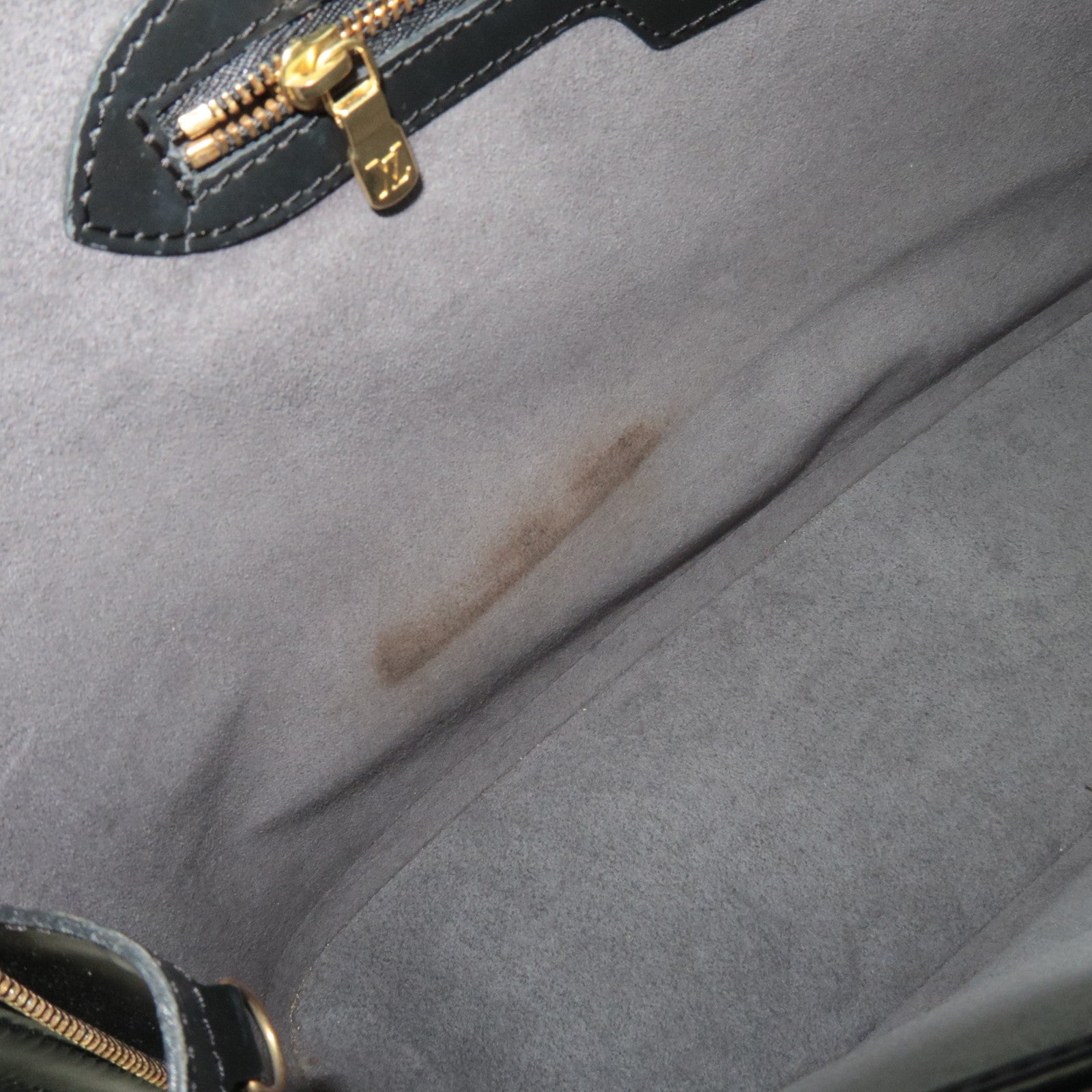Louis Vuitton Epi Lussac Tote Bag Noir M52282