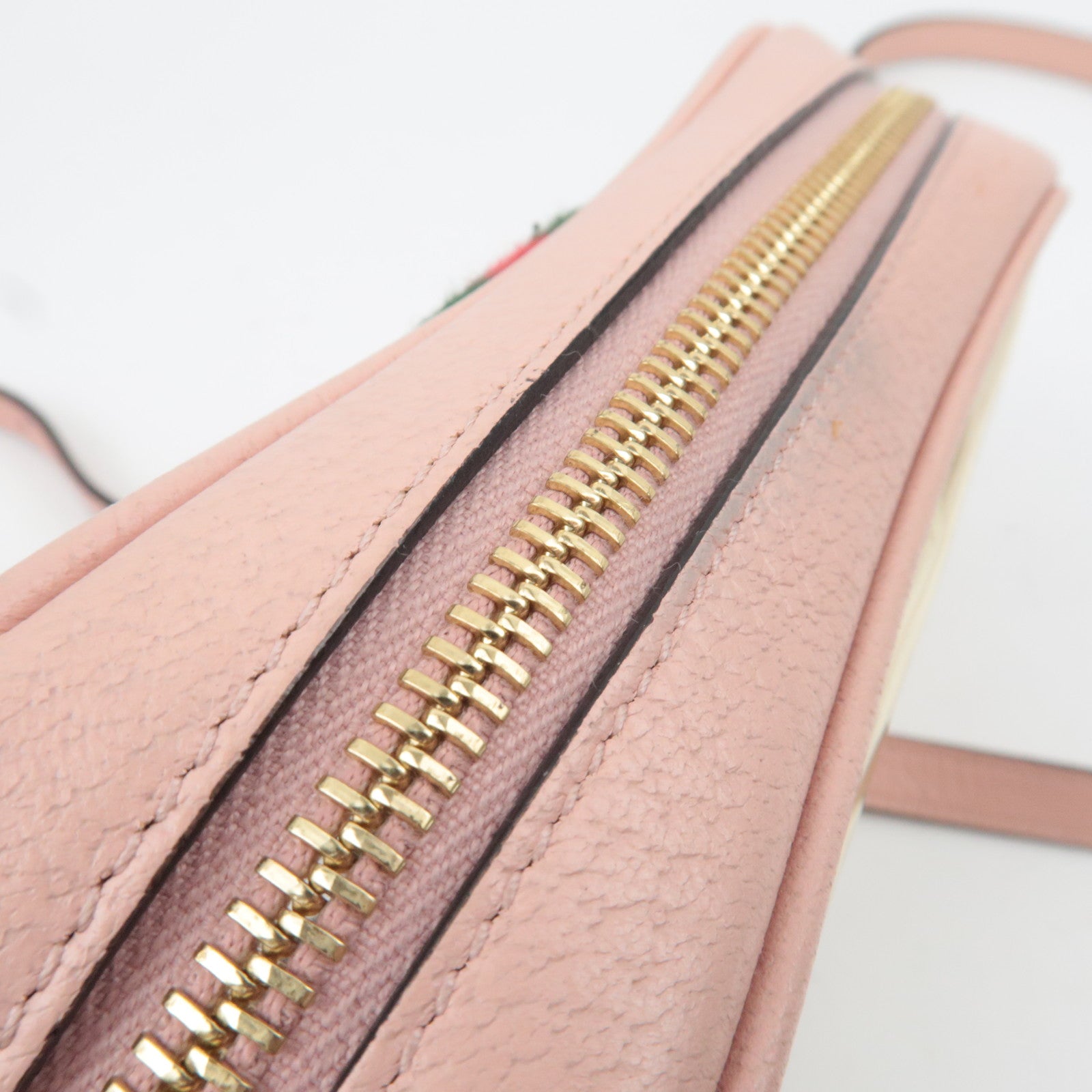 GUCCI Ophidia Clear Shoulder Bag Pink 517350