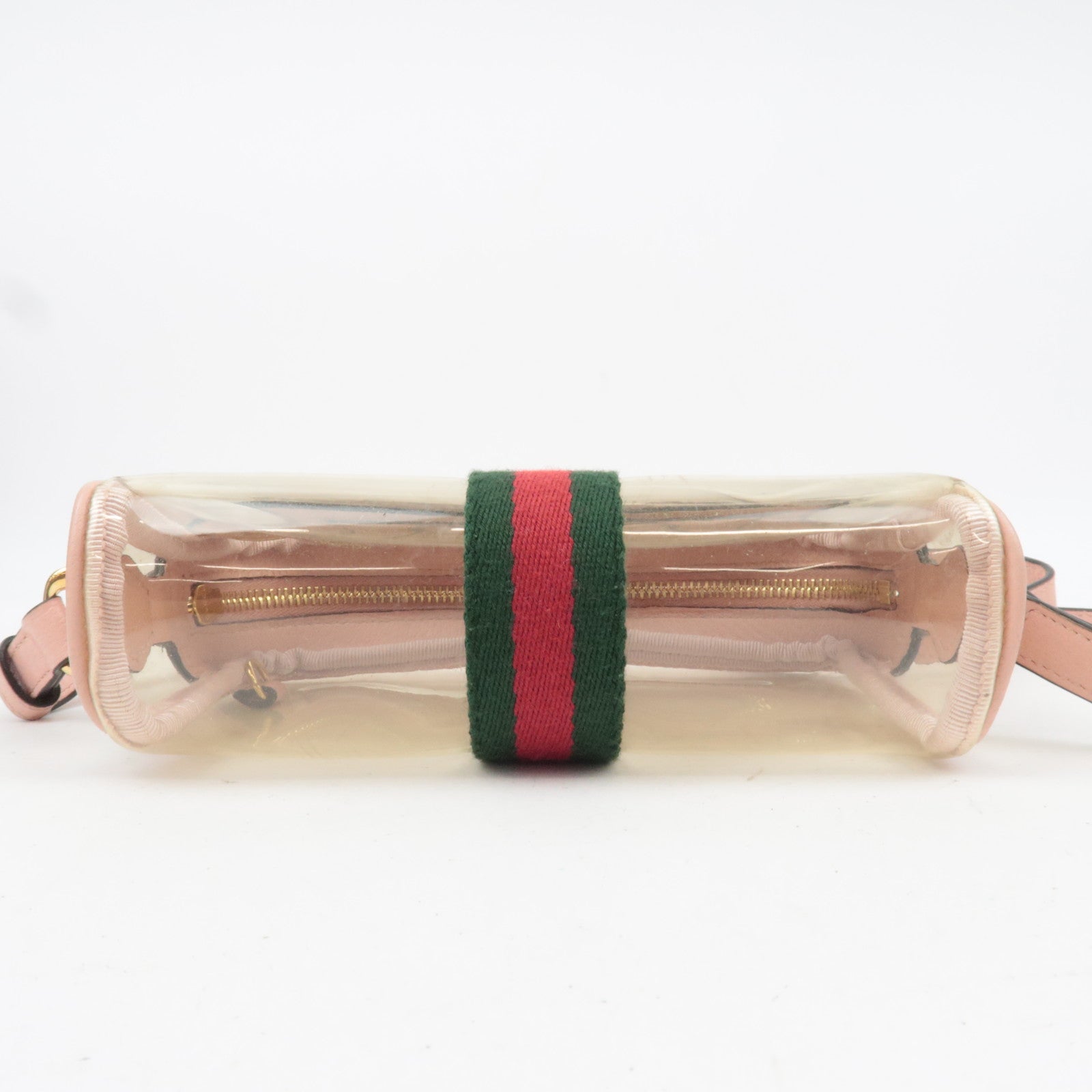 GUCCI Ophidia Clear Shoulder Bag Pink 517350