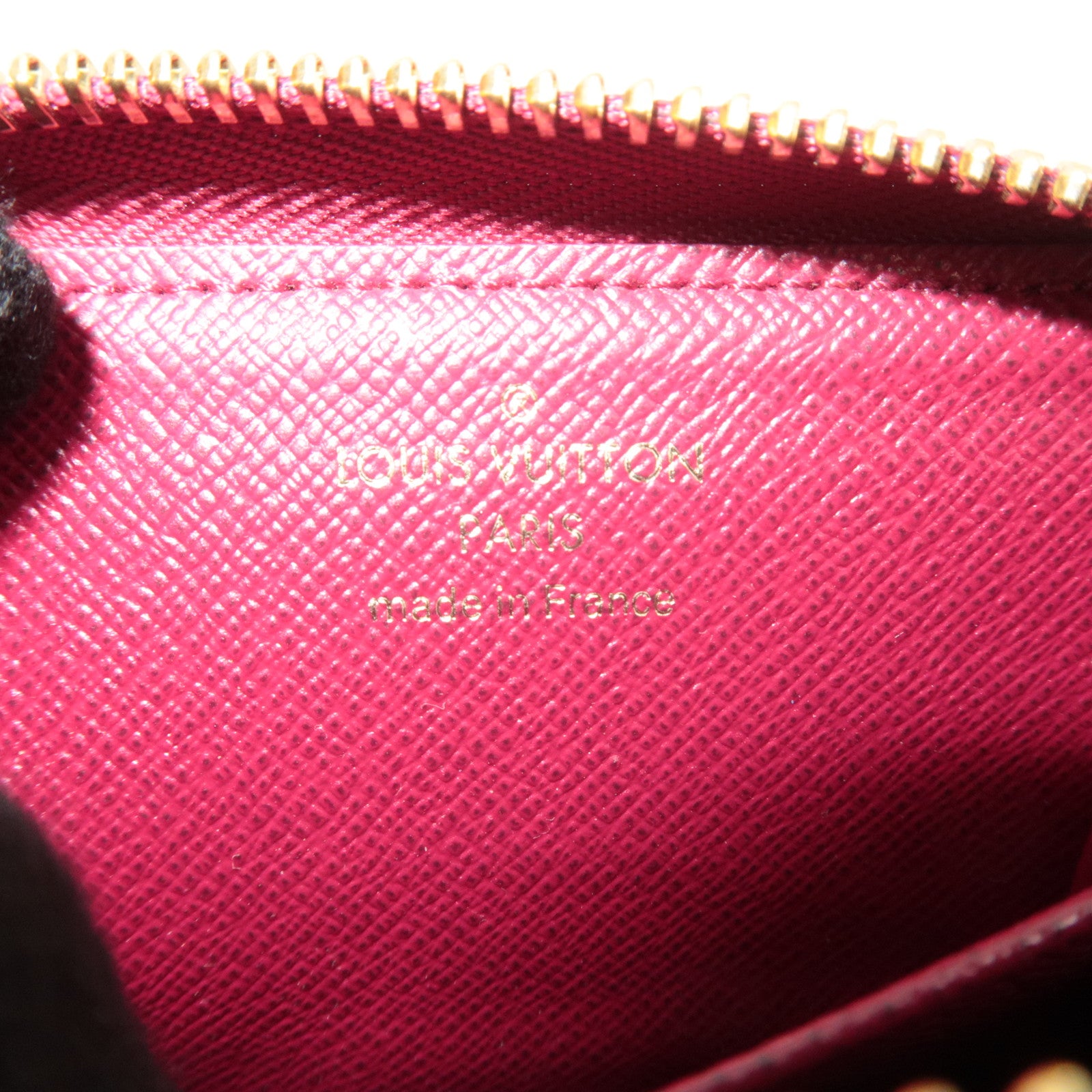 Louis Vuitton Monogram Multi Cartes Coin Case Fuchsia M61299
