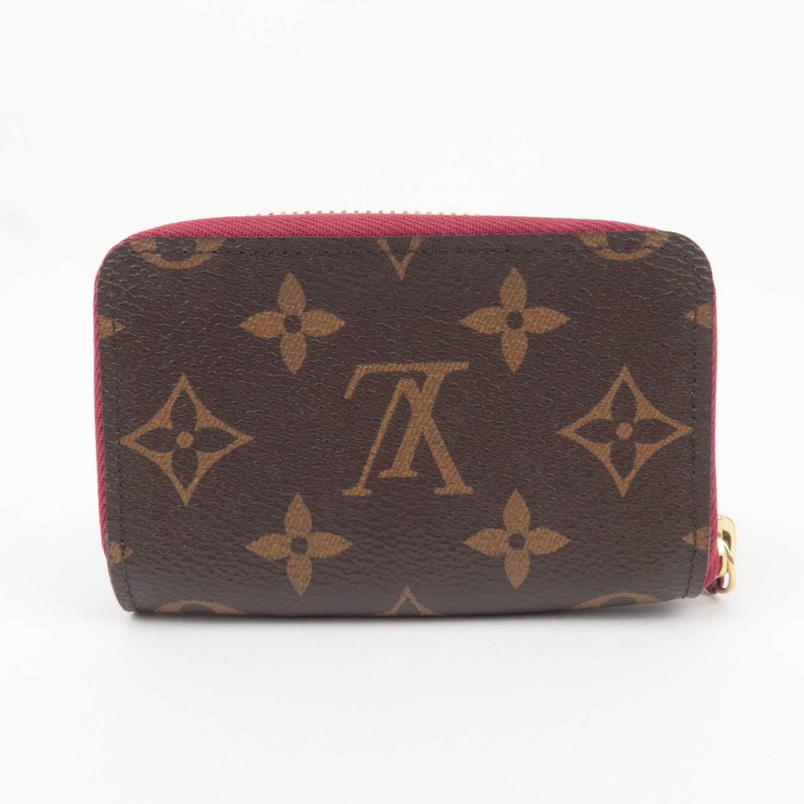 Louis Vuitton Monogram Multi Cartes Coin Case Fuchsia M61299