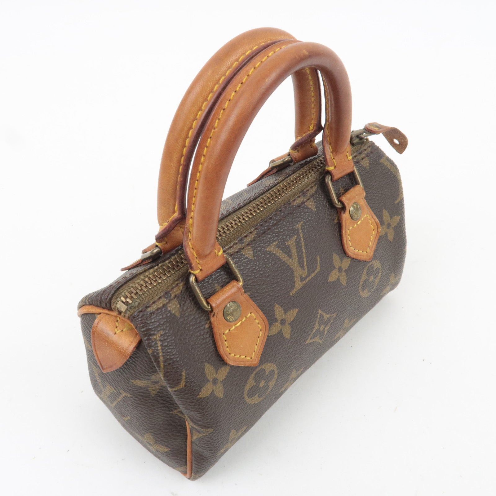 Louis Vuitton Monogram Mini Speedy Handbag M41534