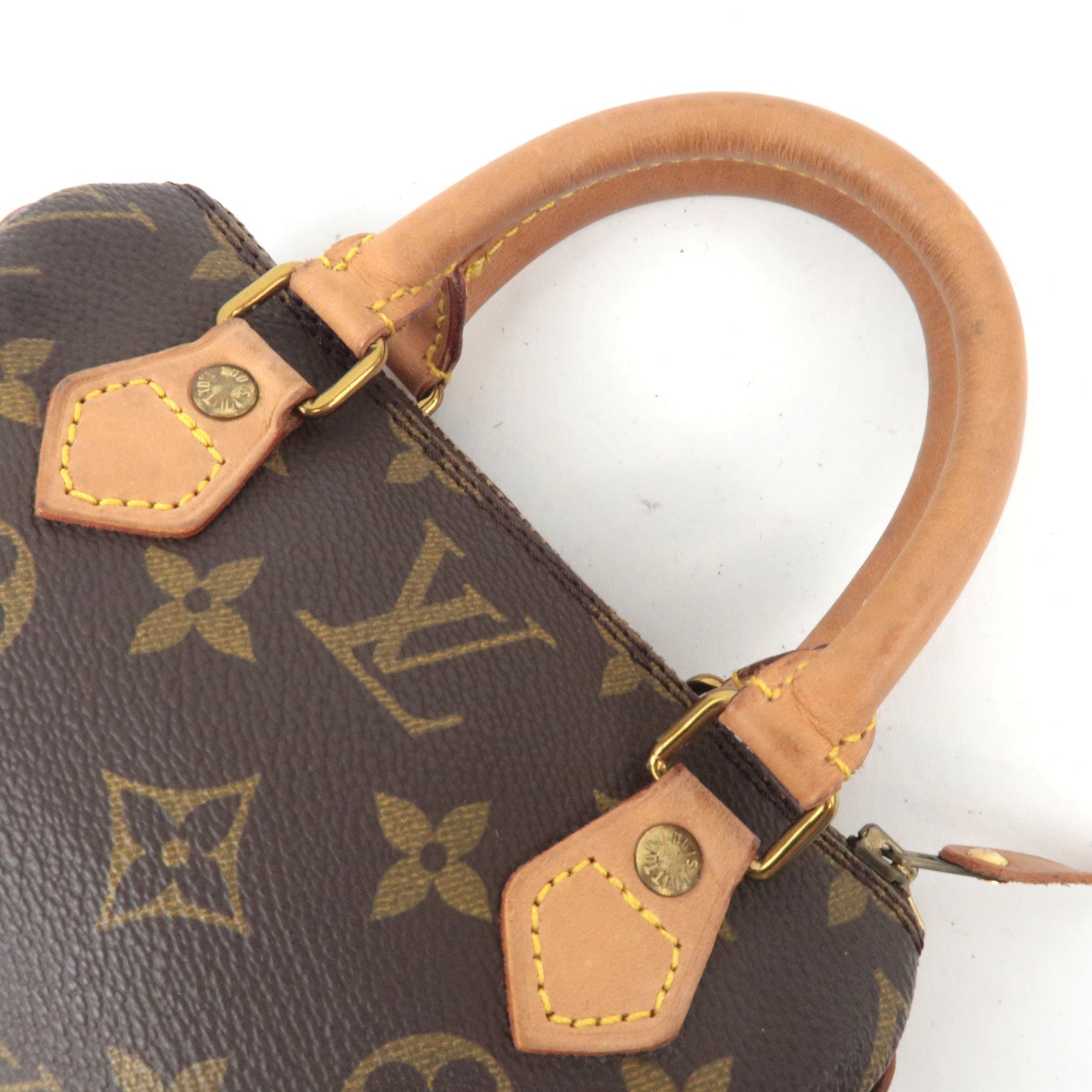 Louis Vuitton Monogram Mini Speedy Handbag M41534